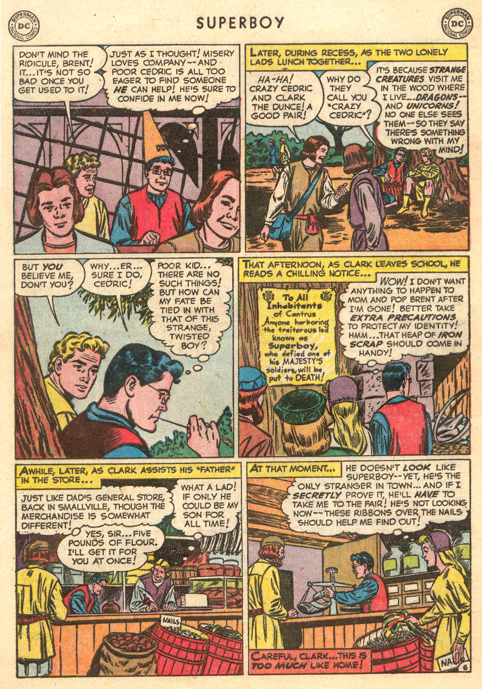 Read online Superboy (1949) comic -  Issue #17 - 35