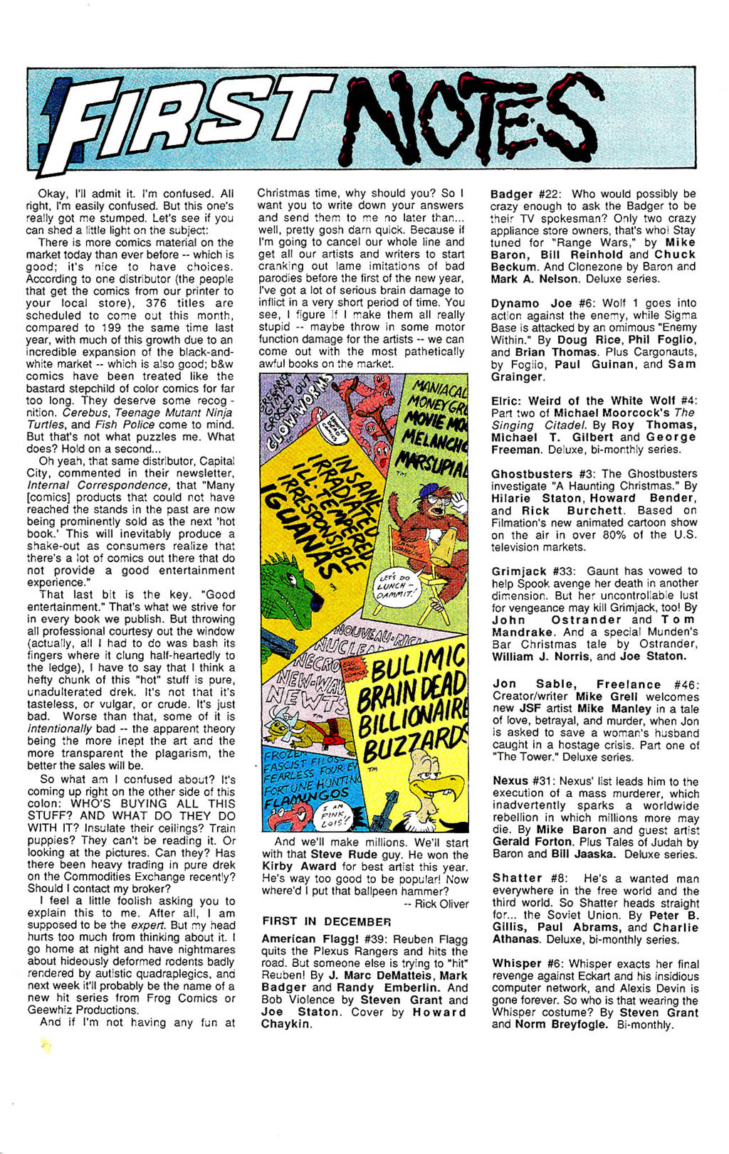 Read online Whisper (1986) comic -  Issue #6 - 14