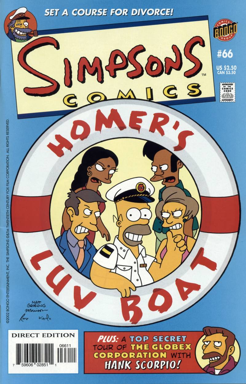 Read online Simpsons Comics comic -  Issue #66 - 1