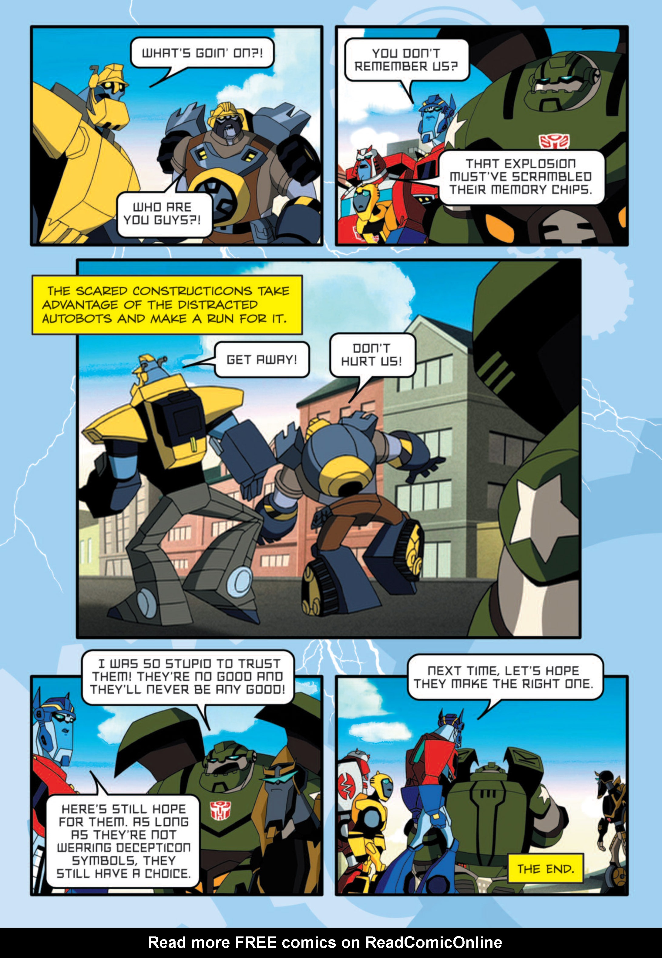 Read online Transformers Animated comic -  Issue #10 - 64