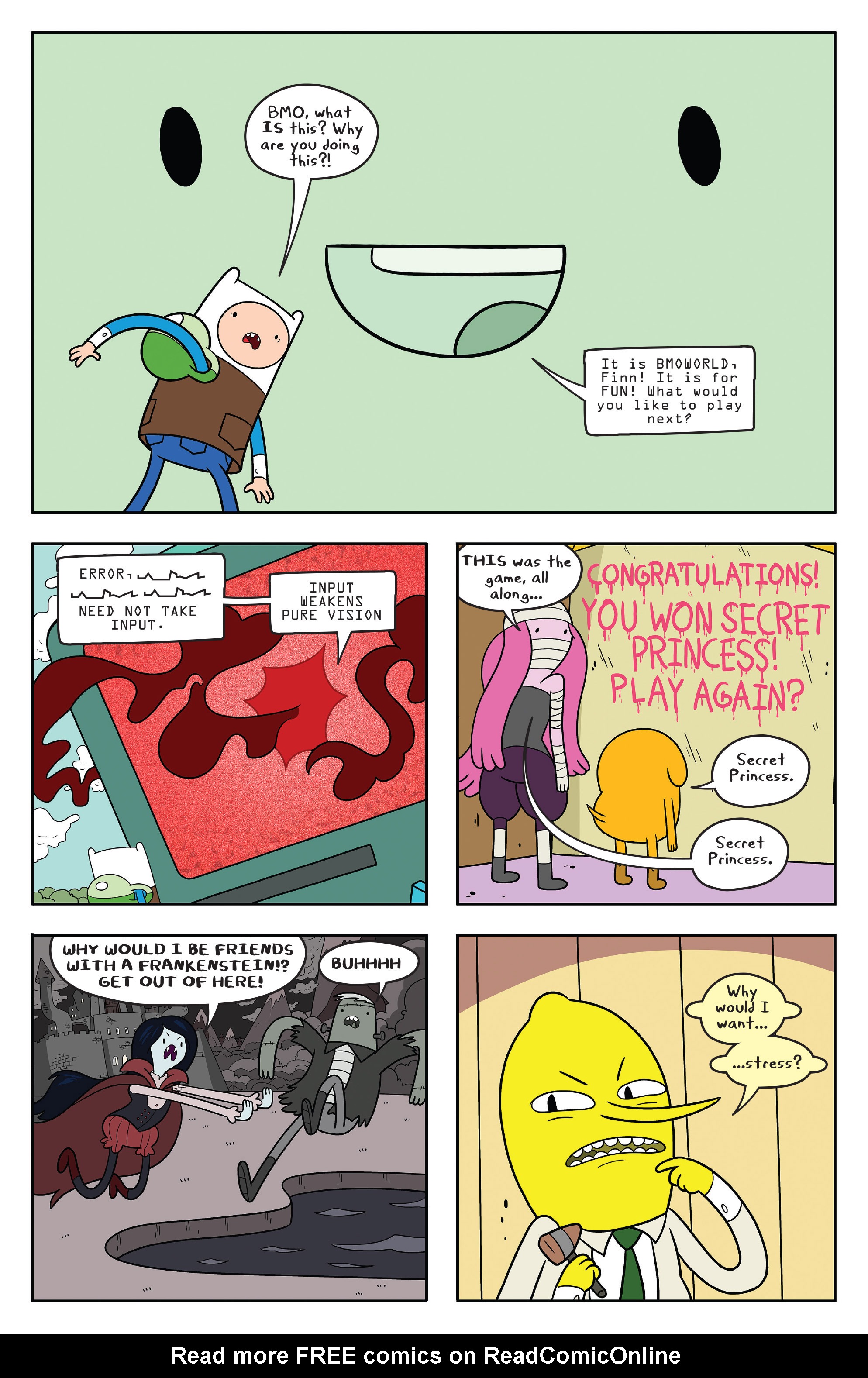 Read online Adventure Time comic -  Issue #55 - 22