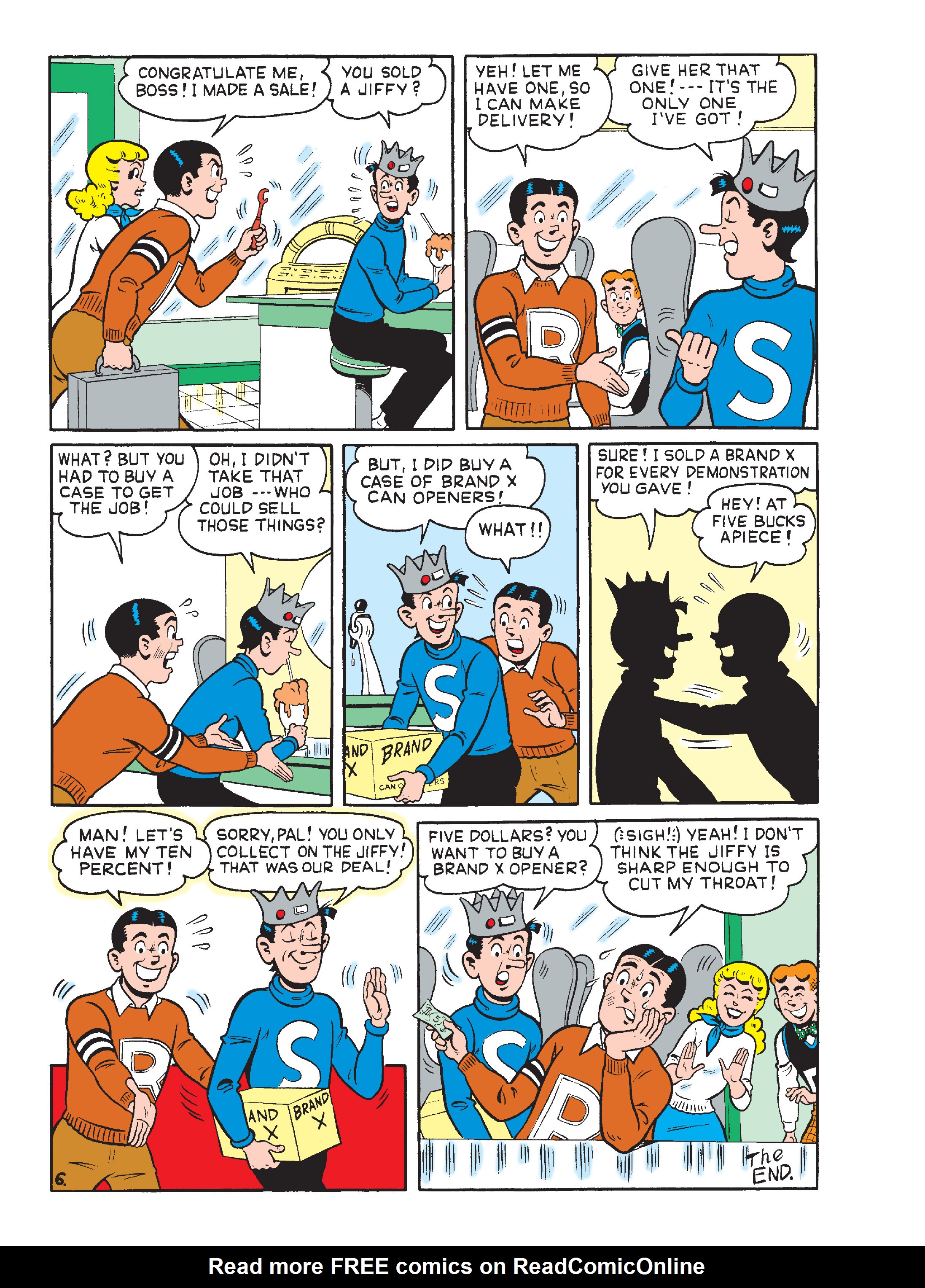 Read online Jughead and Archie Double Digest comic -  Issue #15 - 145