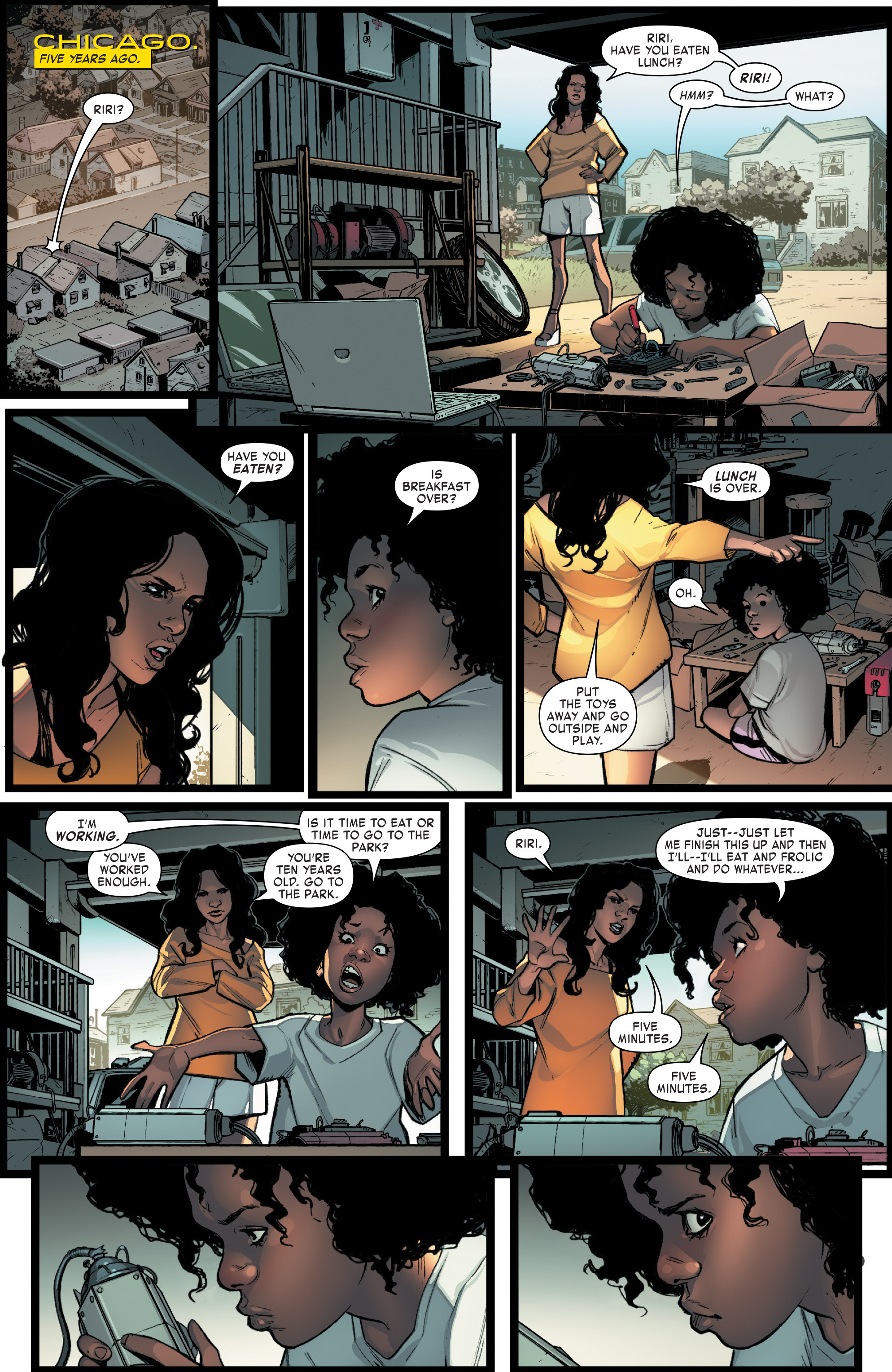 Read online Invincible Iron Man (2016) comic -  Issue #1 - 9