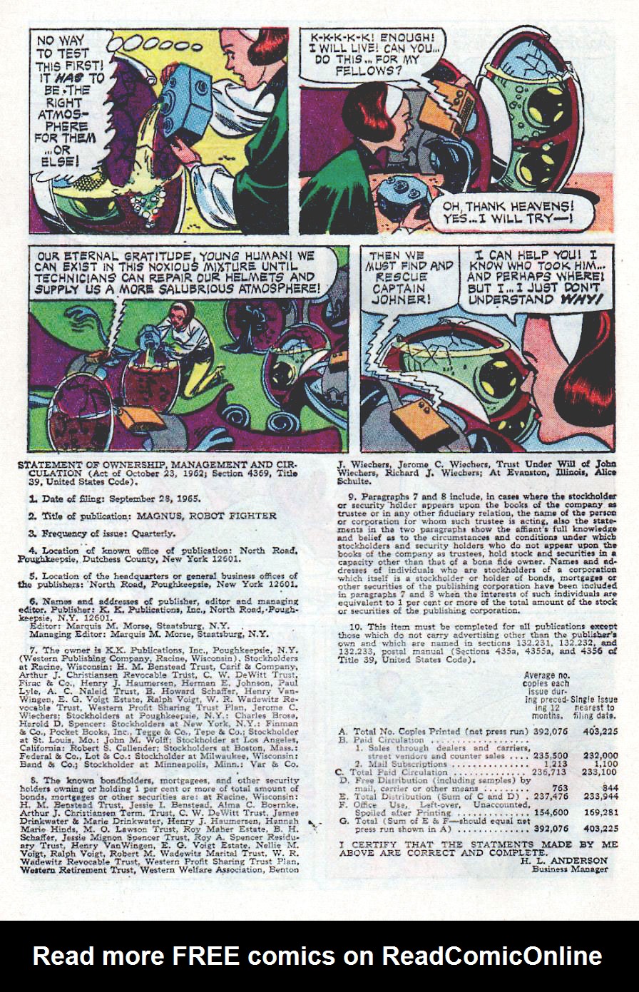 Read online Magnus, Robot Fighter 4000 AD comic -  Issue #14 - 32