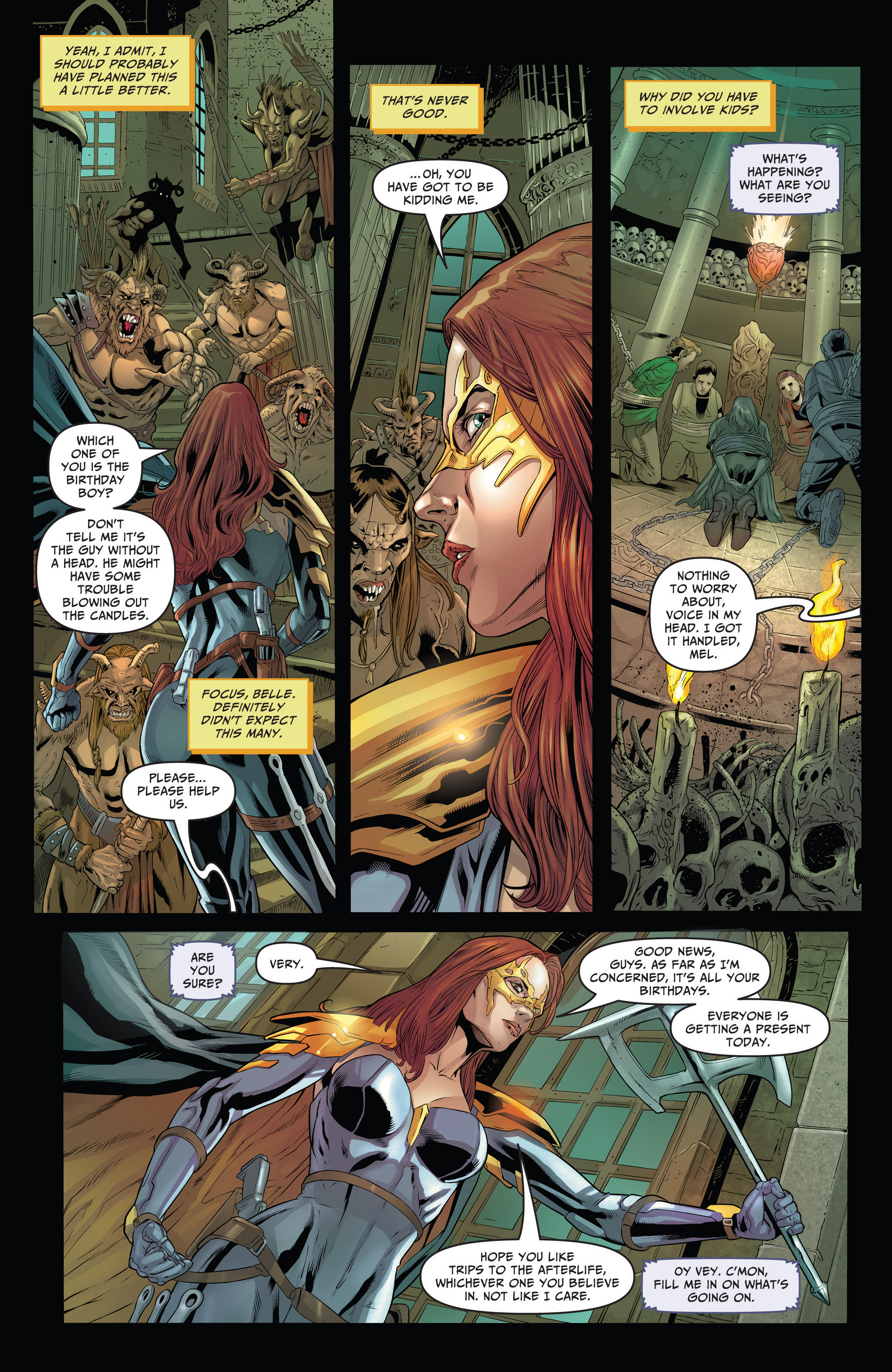 Read online Belle: Oath of Thorns comic -  Issue #1 - 5
