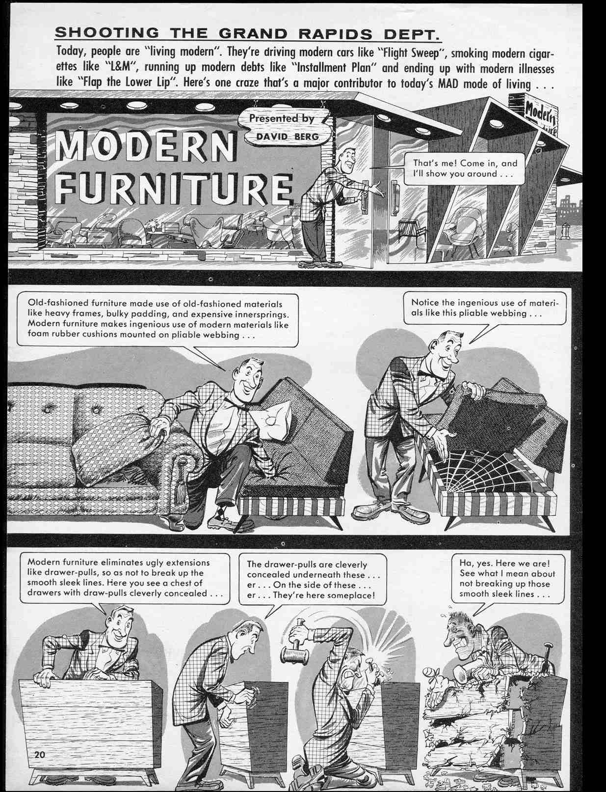 Read online MAD comic -  Issue #34 - 22