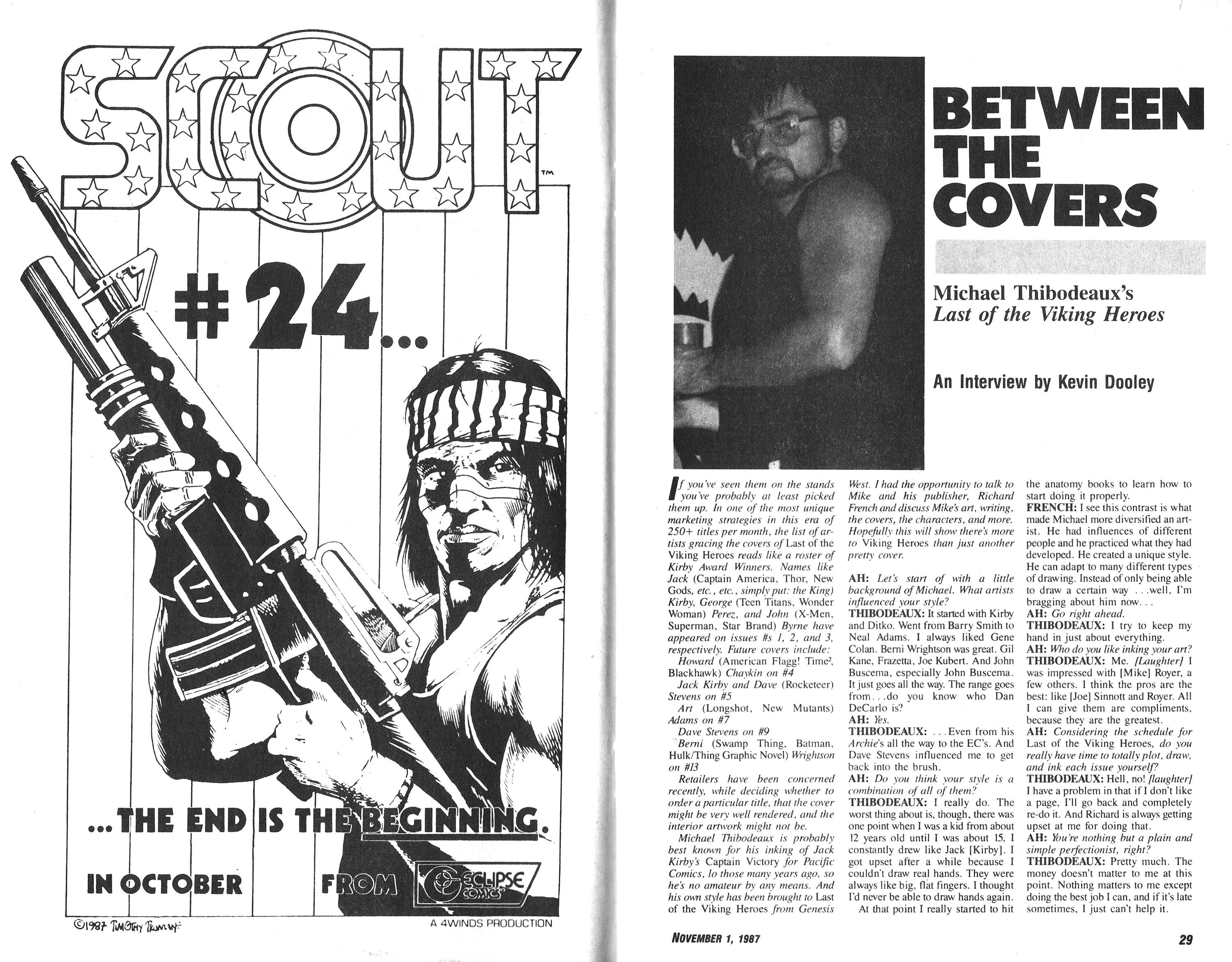 Read online Amazing Heroes comic -  Issue #128 - 15