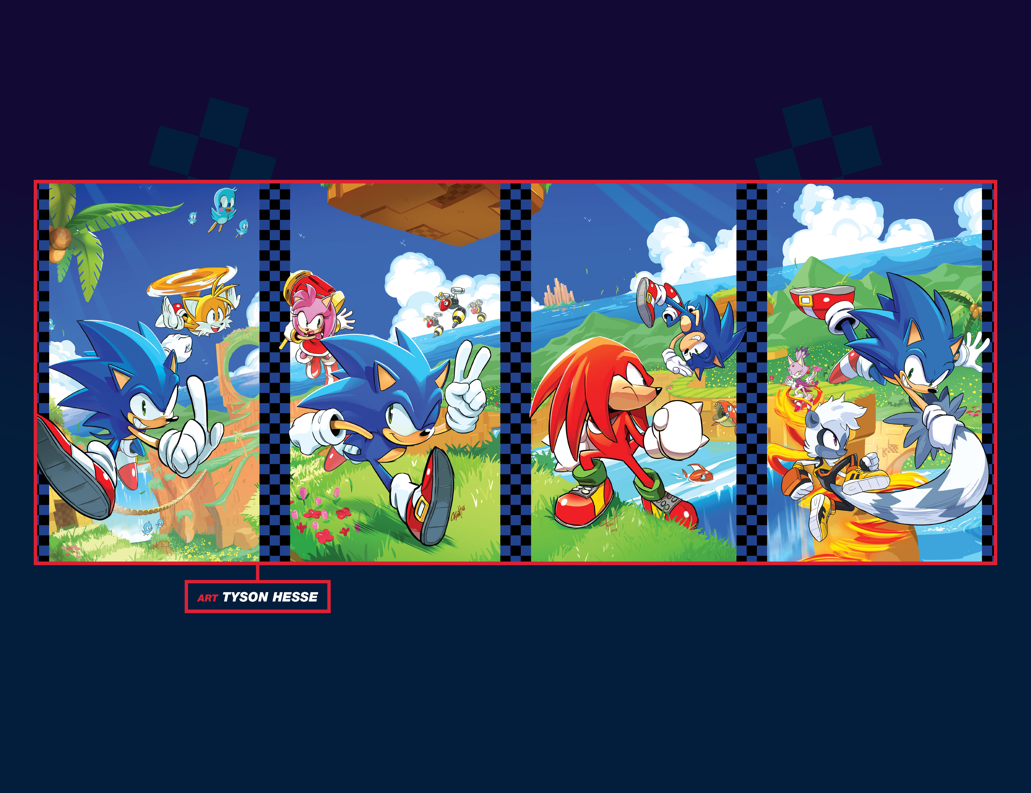 Read online Sonic the Hedgehog (2018) comic -  Issue # _5th Anniversary Edition - 29