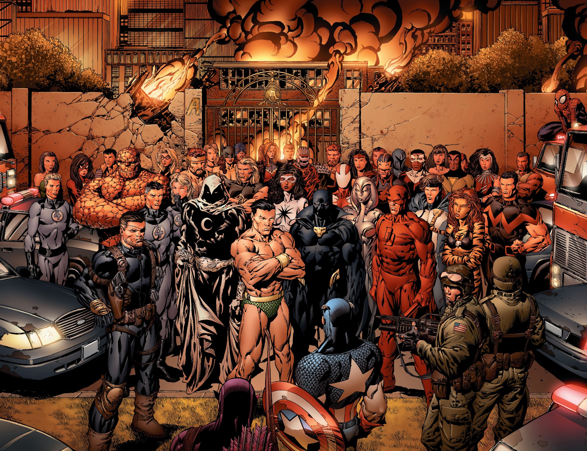 Read online Avengers Disassembled comic -  Issue #2 - 19