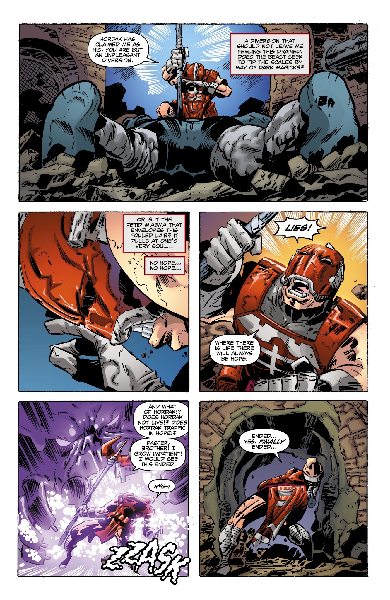 Read online Masters Of The Universe: Origin Of Hordak comic -  Issue # Full - 13