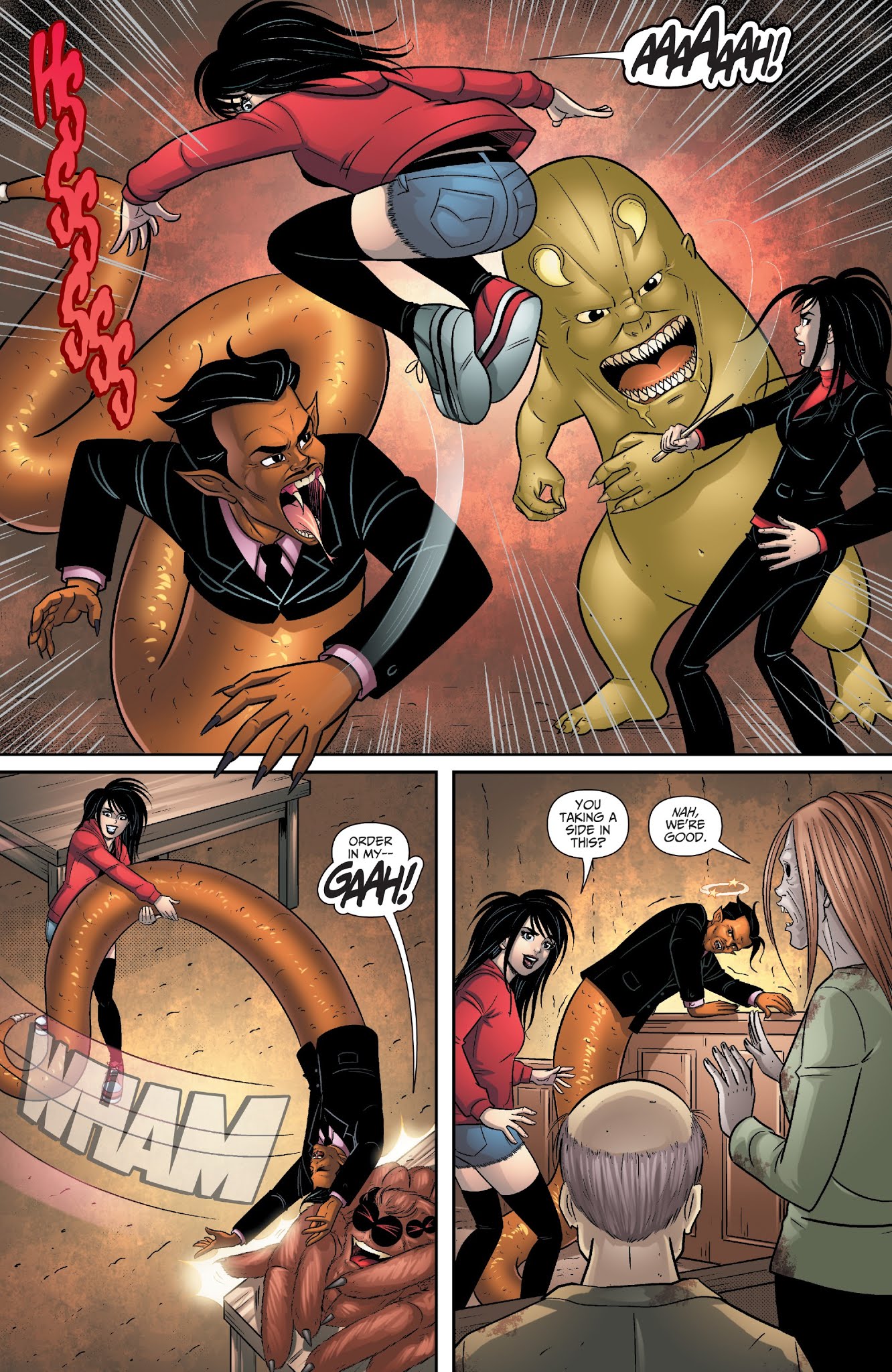 Read online Exorsisters comic -  Issue #3 - 6