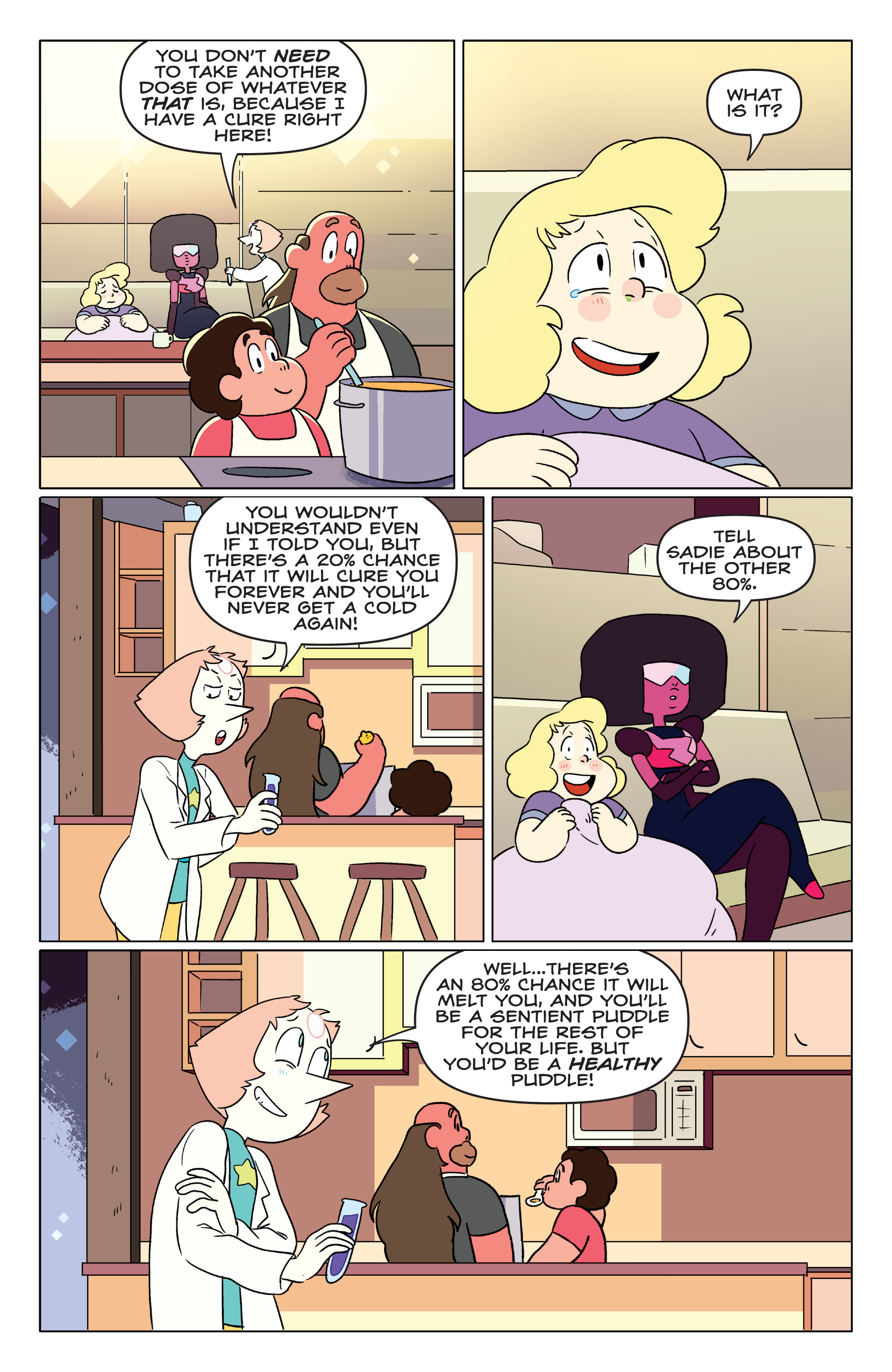 Read online Steven Universe Ongoing comic -  Issue #32 - 18