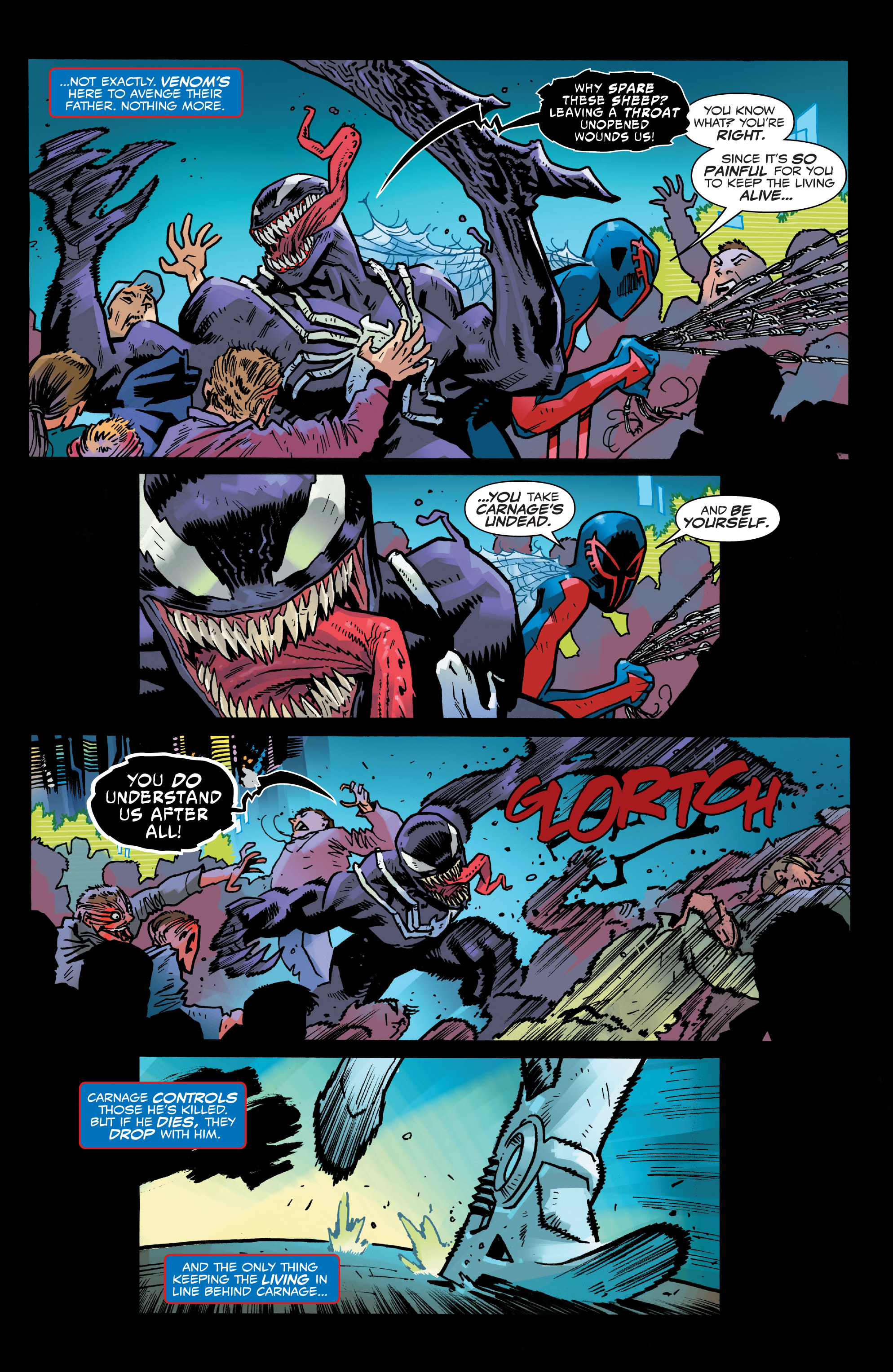 Read online Spider-Man 2099: Dark Genesis comic -  Issue #4 - 5