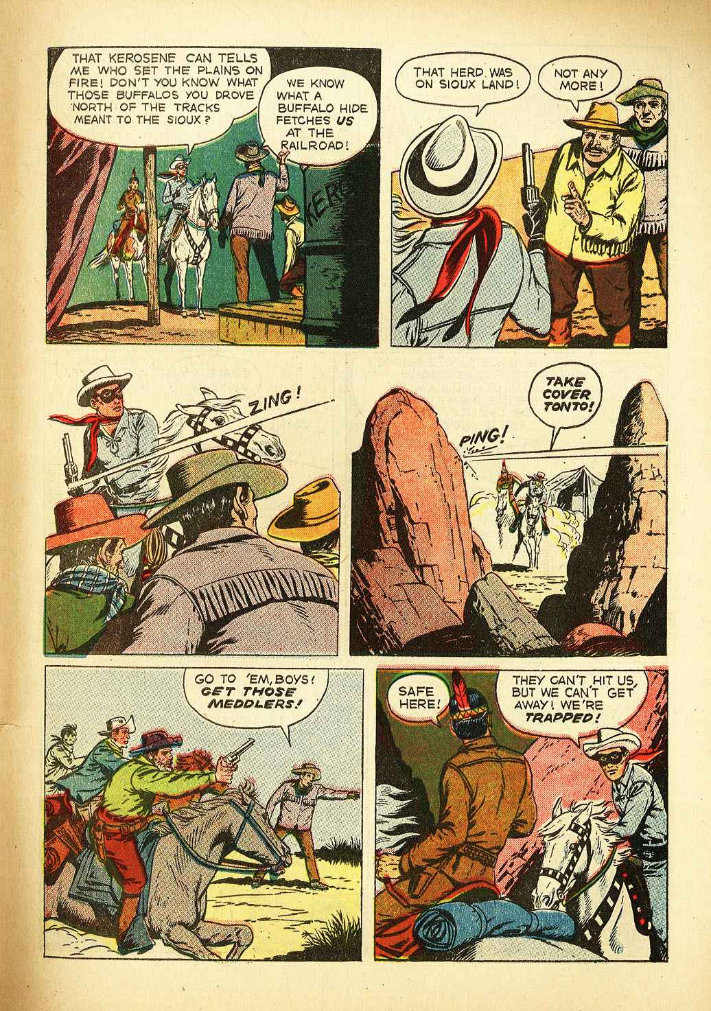 Read online The Lone Ranger (1948) comic -  Issue #129 - 7