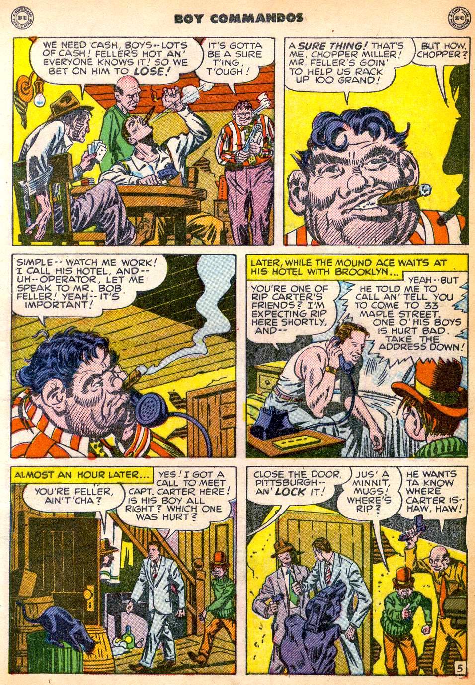 Read online Boy Commandos comic -  Issue #30 - 7