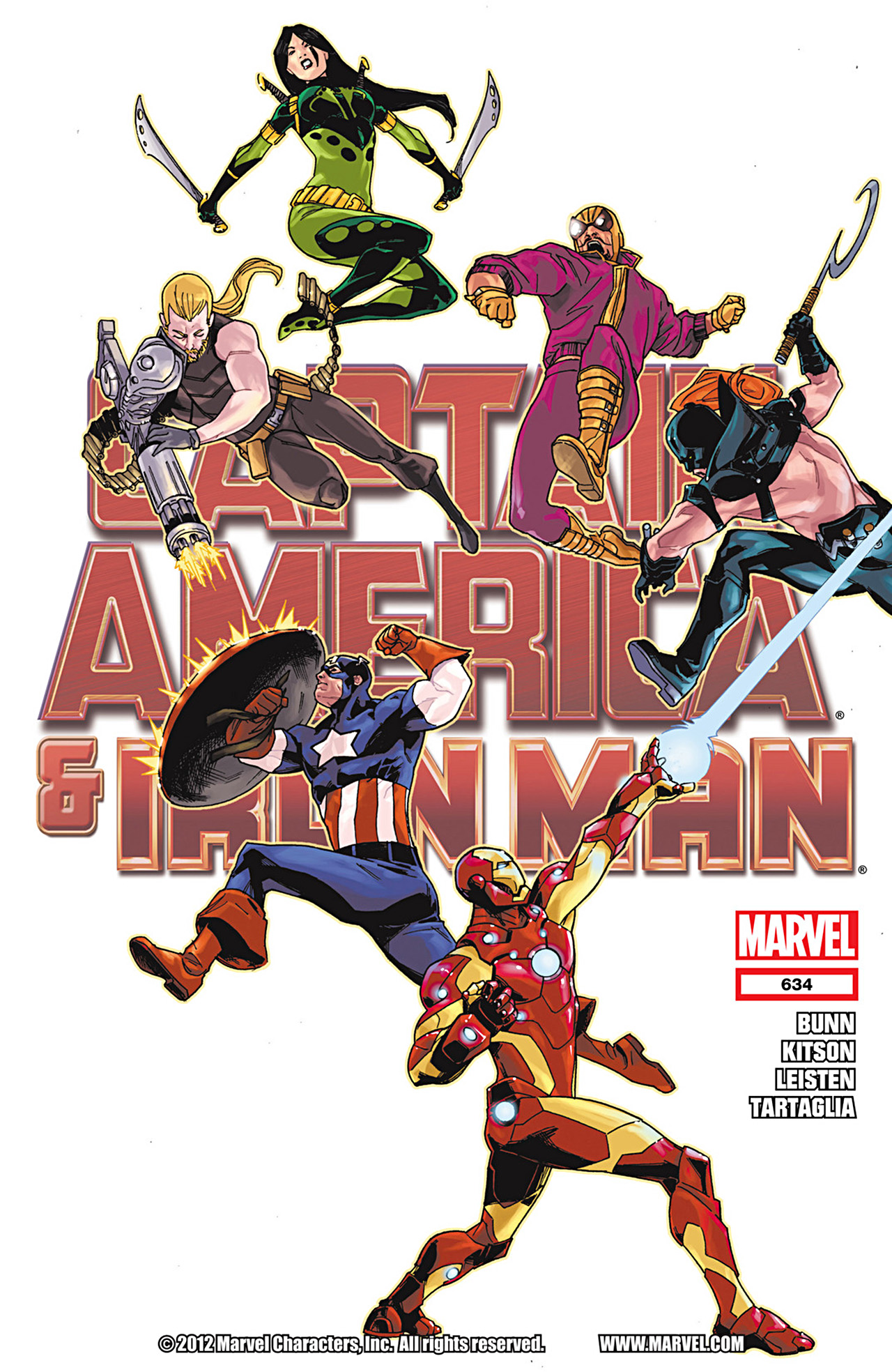 Read online Captain America And Iron Man comic -  Issue #634 - 1