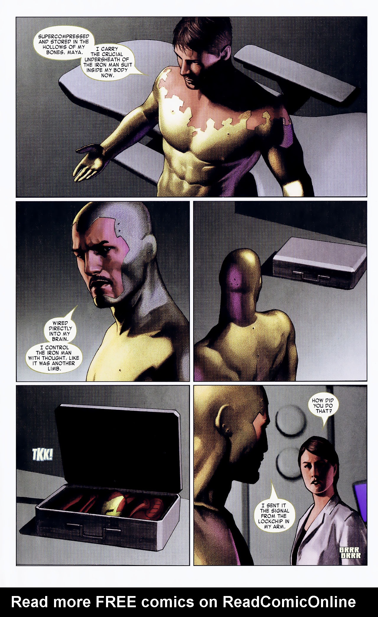 Read online Iron Man: Extremis Director's Cut comic -  Issue #5 - 21