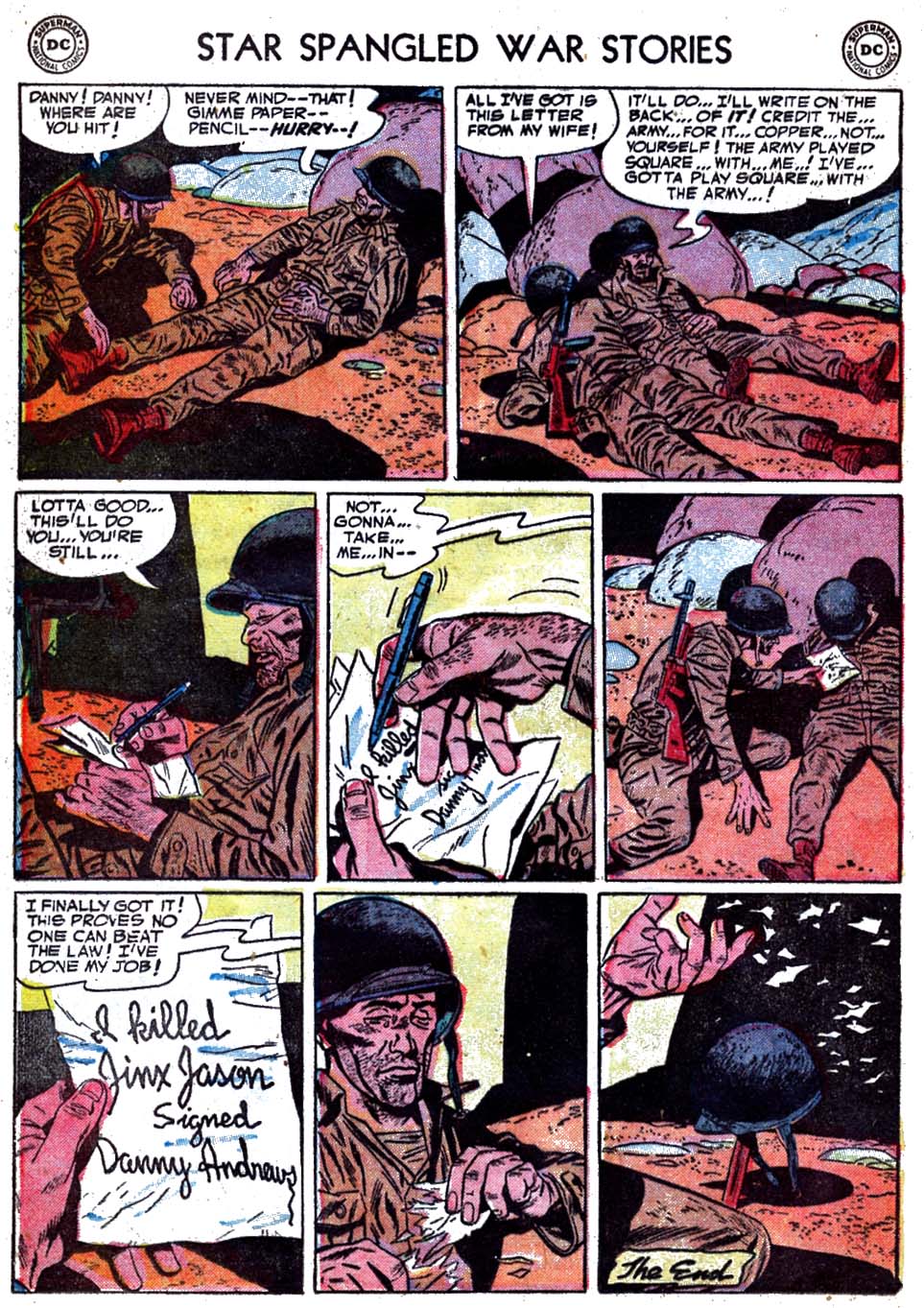 Read online Star Spangled War Stories (1952) comic -  Issue #13 - 24