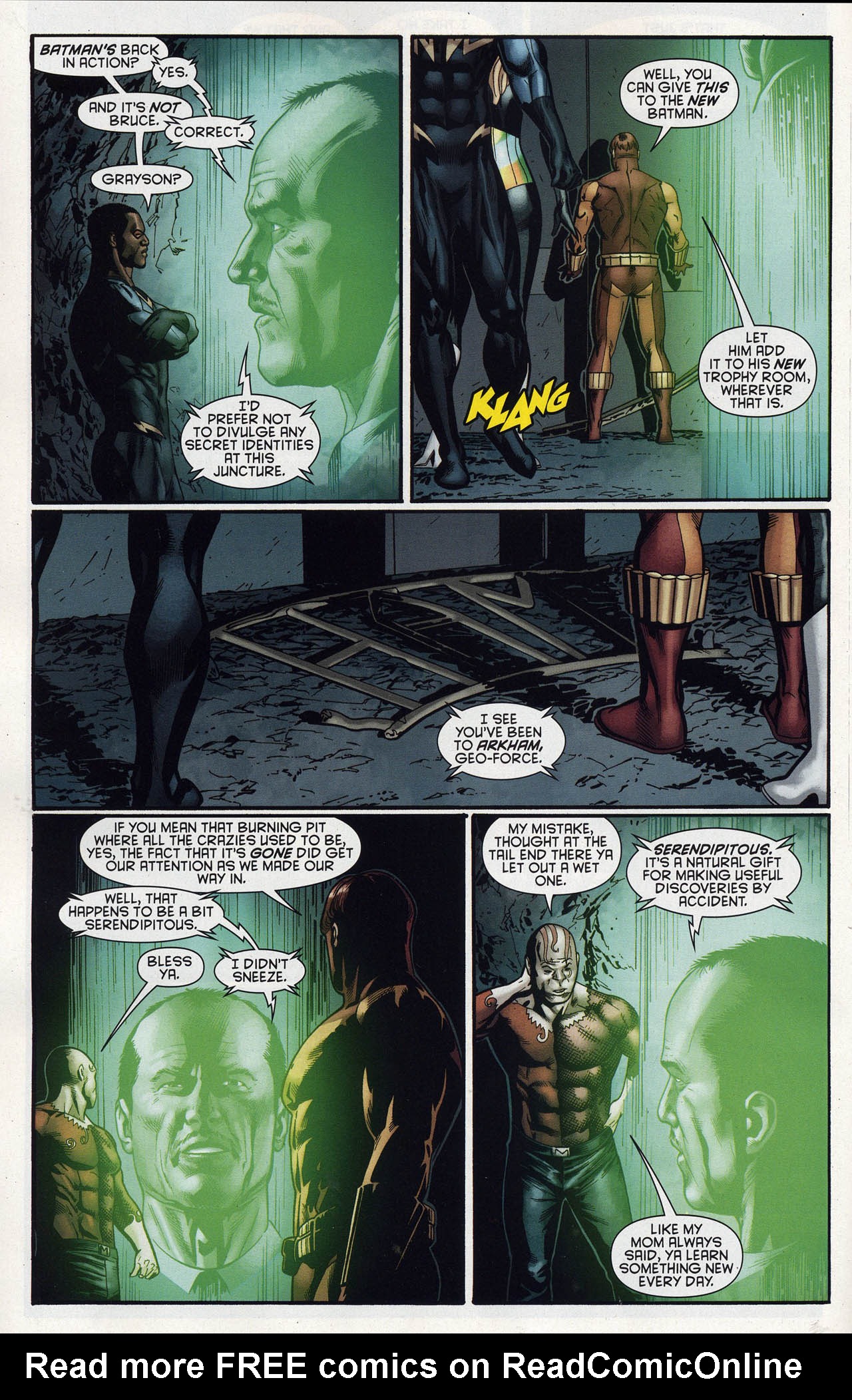 Read online The Outsiders (2009) comic -  Issue #21 - 9