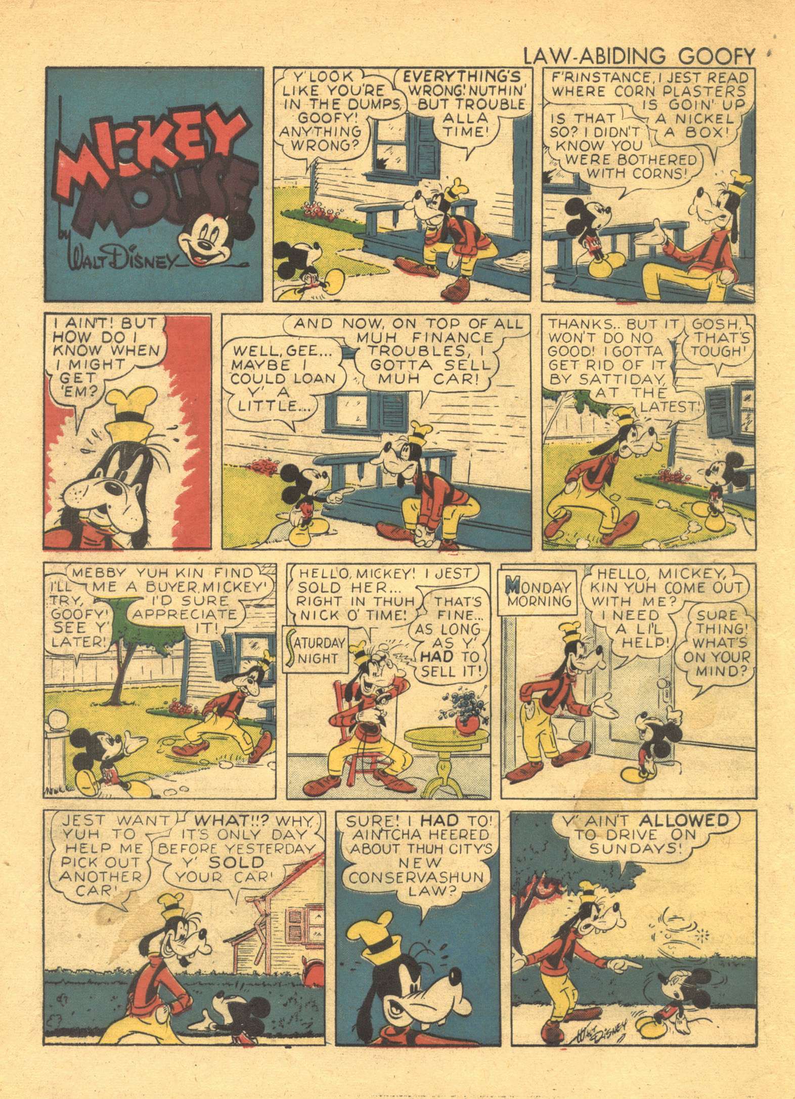 Read online Walt Disney's Comics and Stories comic -  Issue #25 - 57