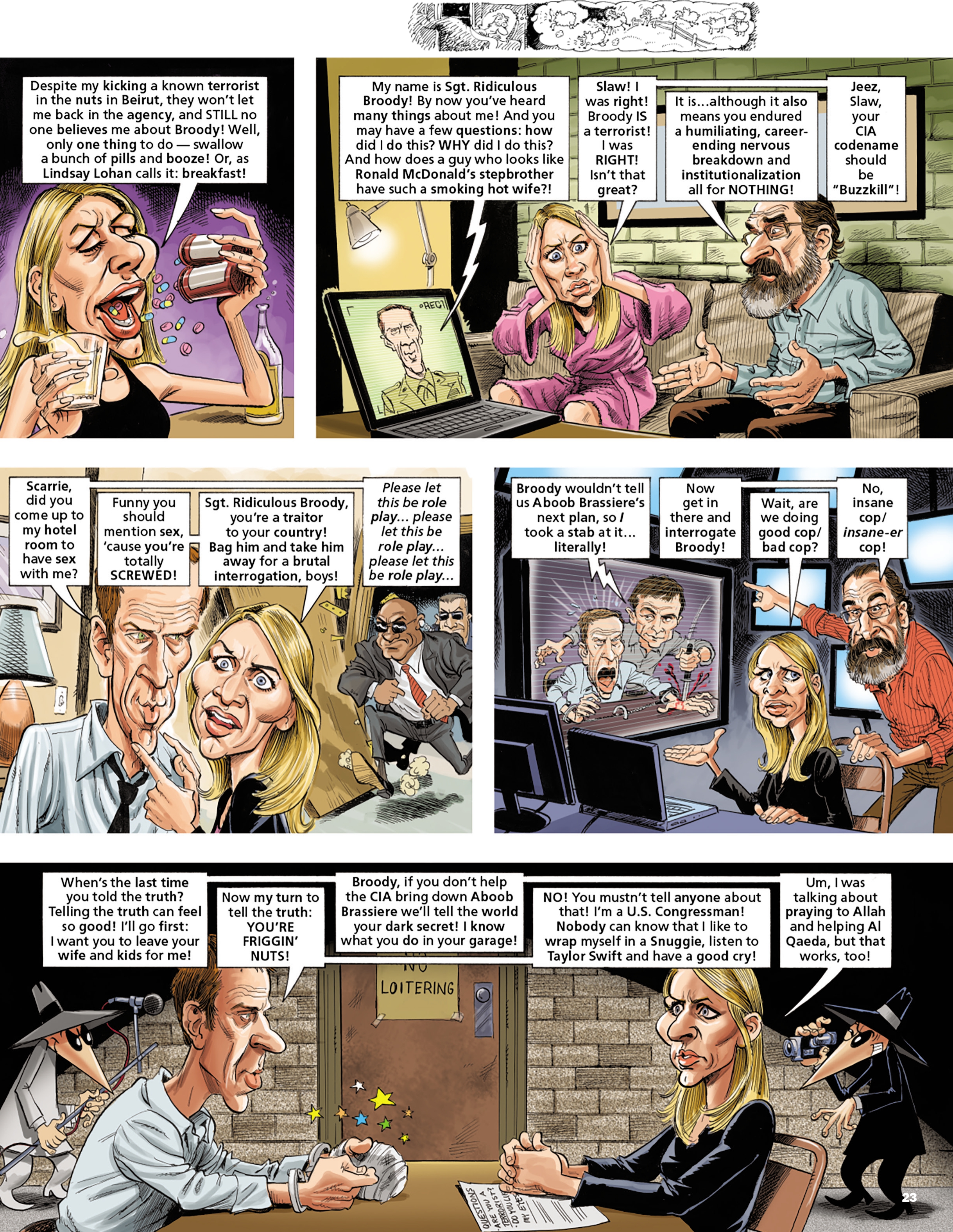 Read online MAD Magazine comic -  Issue #18 - 22