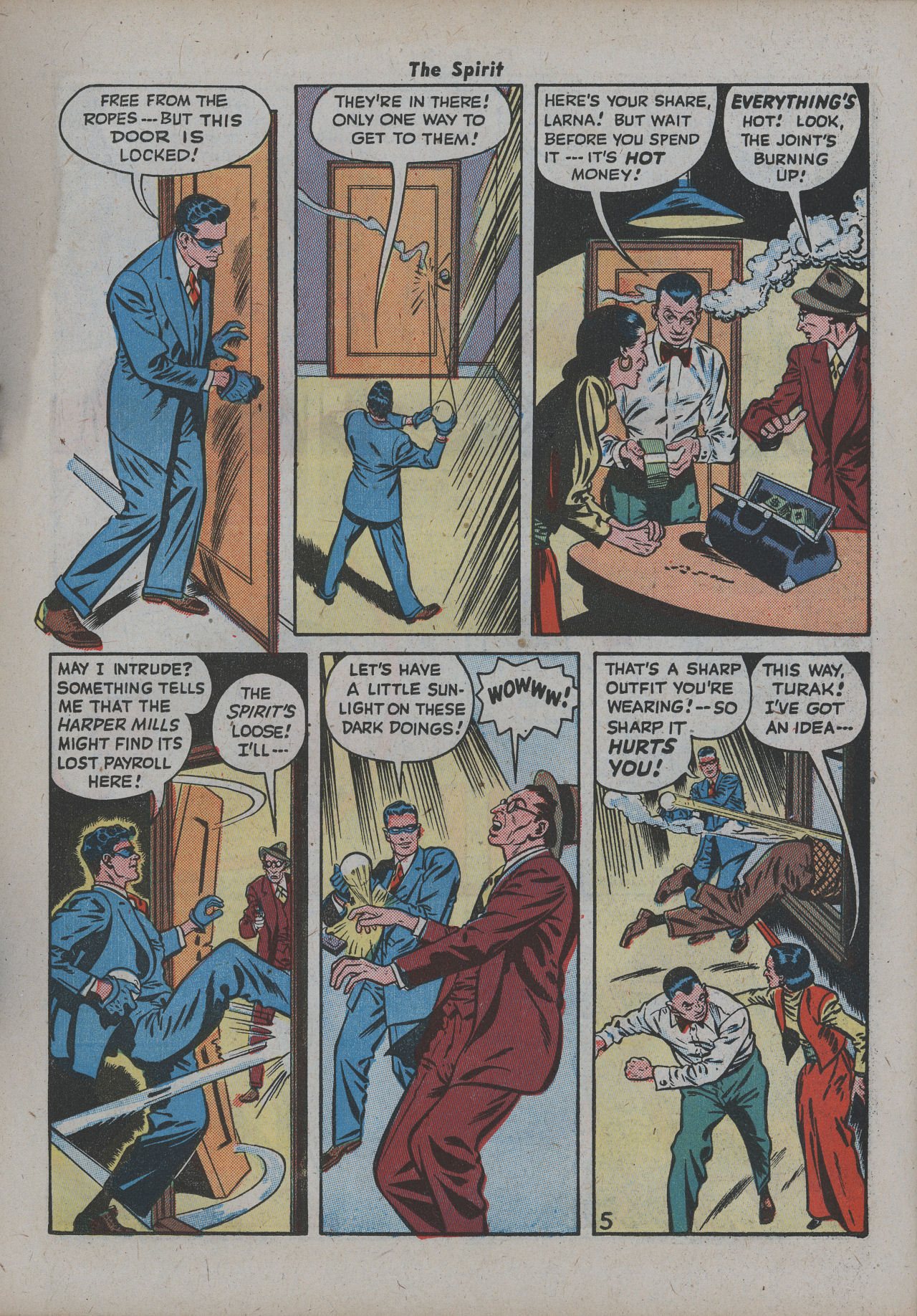 Read online The Spirit (1944) comic -  Issue #15 - 15