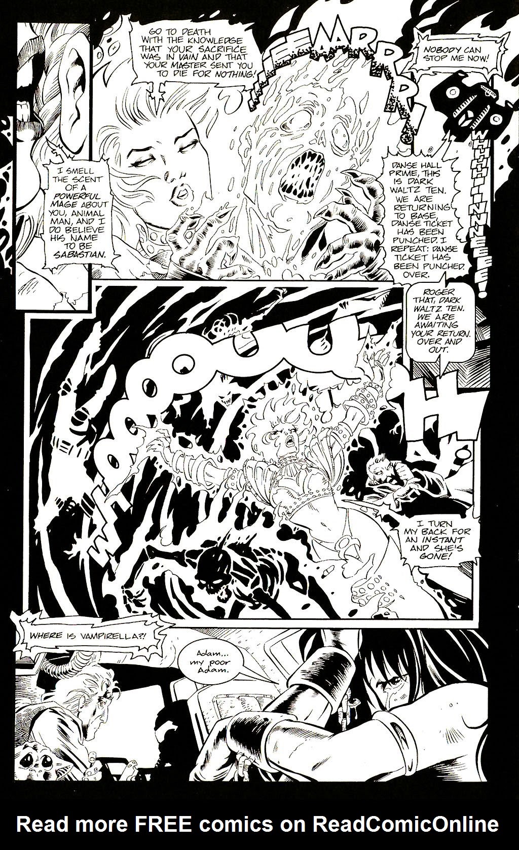 Read online Vampirella: Death & Destruction comic -  Issue # _Ashcan - 10