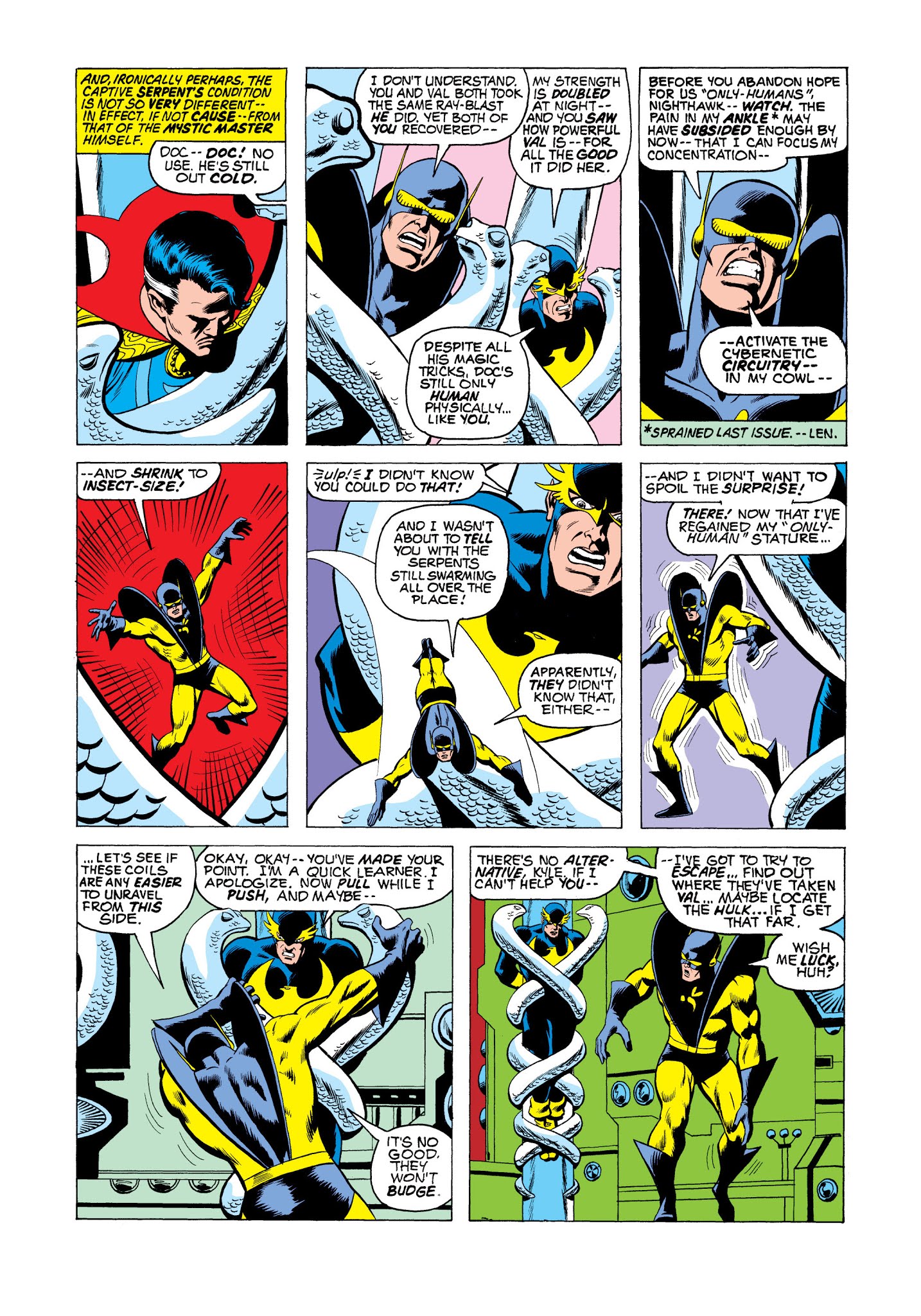Read online Marvel Masterworks: The Defenders comic -  Issue # TPB 4 (Part 1) - 56