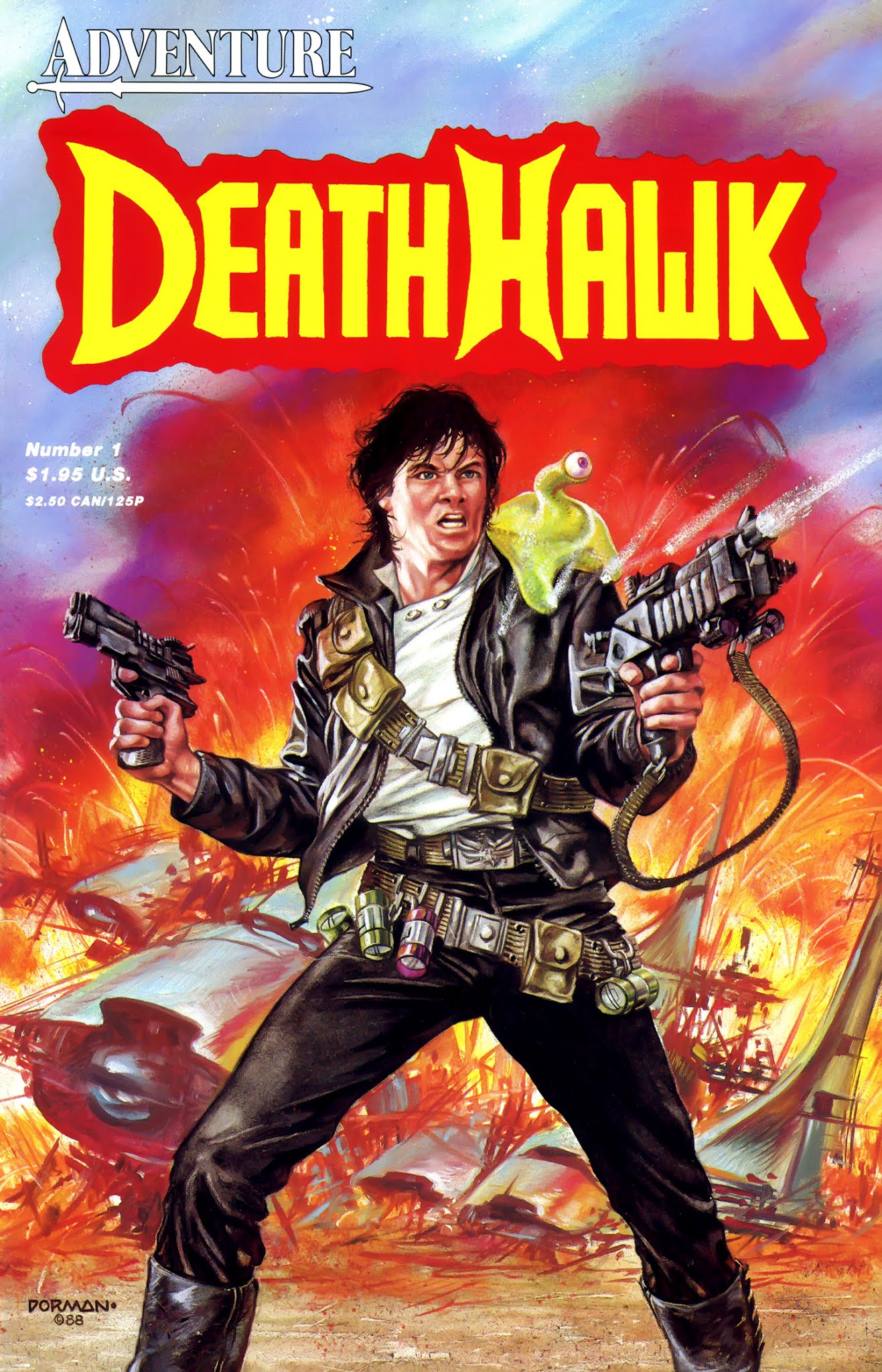 Read online Death Hawk comic -  Issue #1 - 1