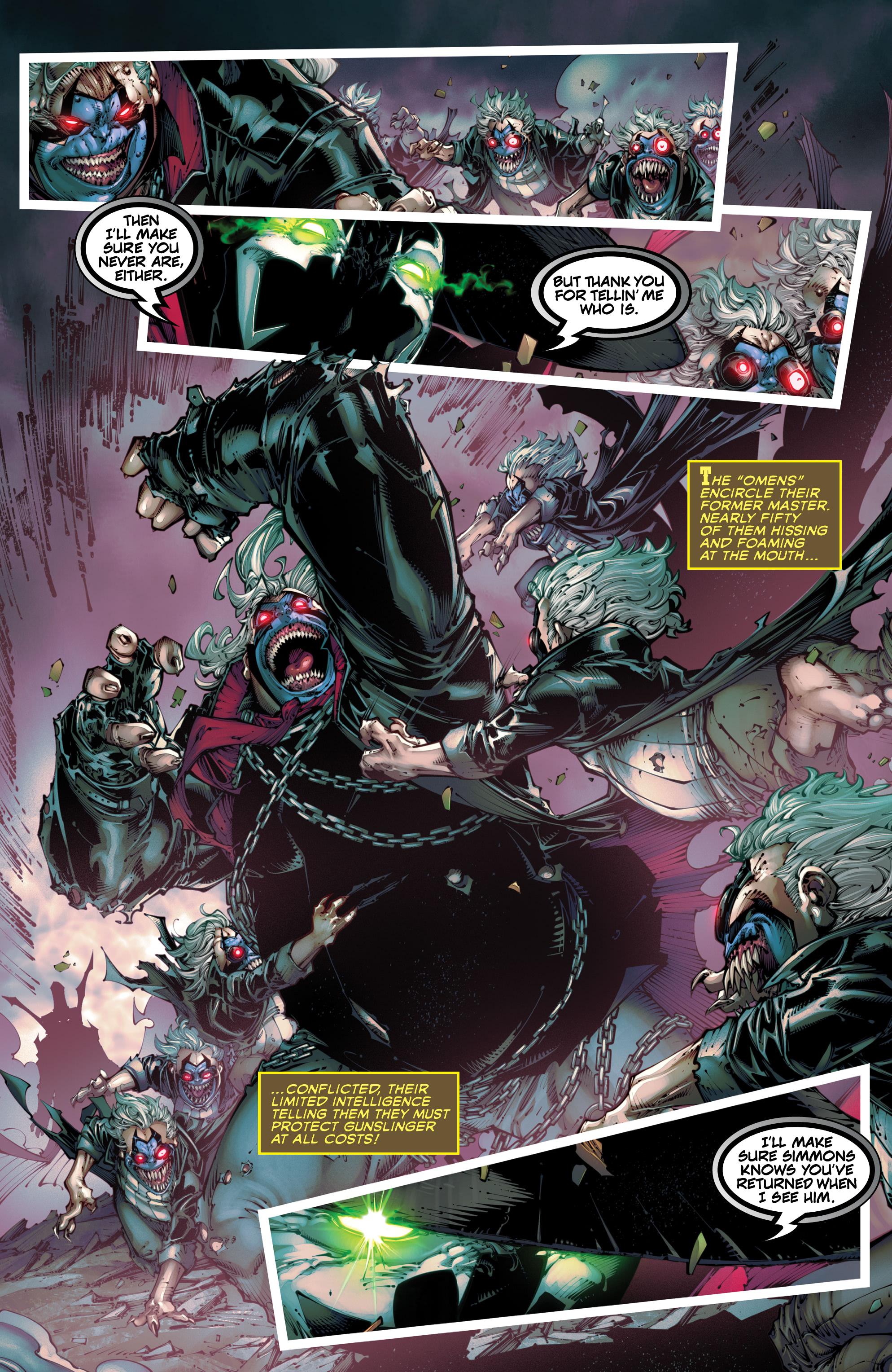 Read online Gunslinger Spawn comic -  Issue #6 - 21