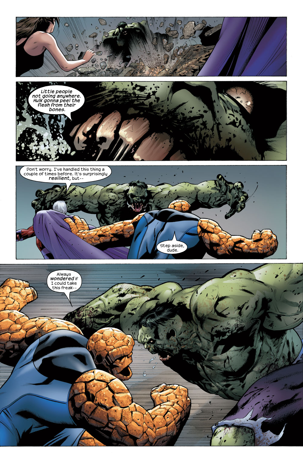Read online Ultimate Fantastic Four (2004) comic -  Issue #23 - 17