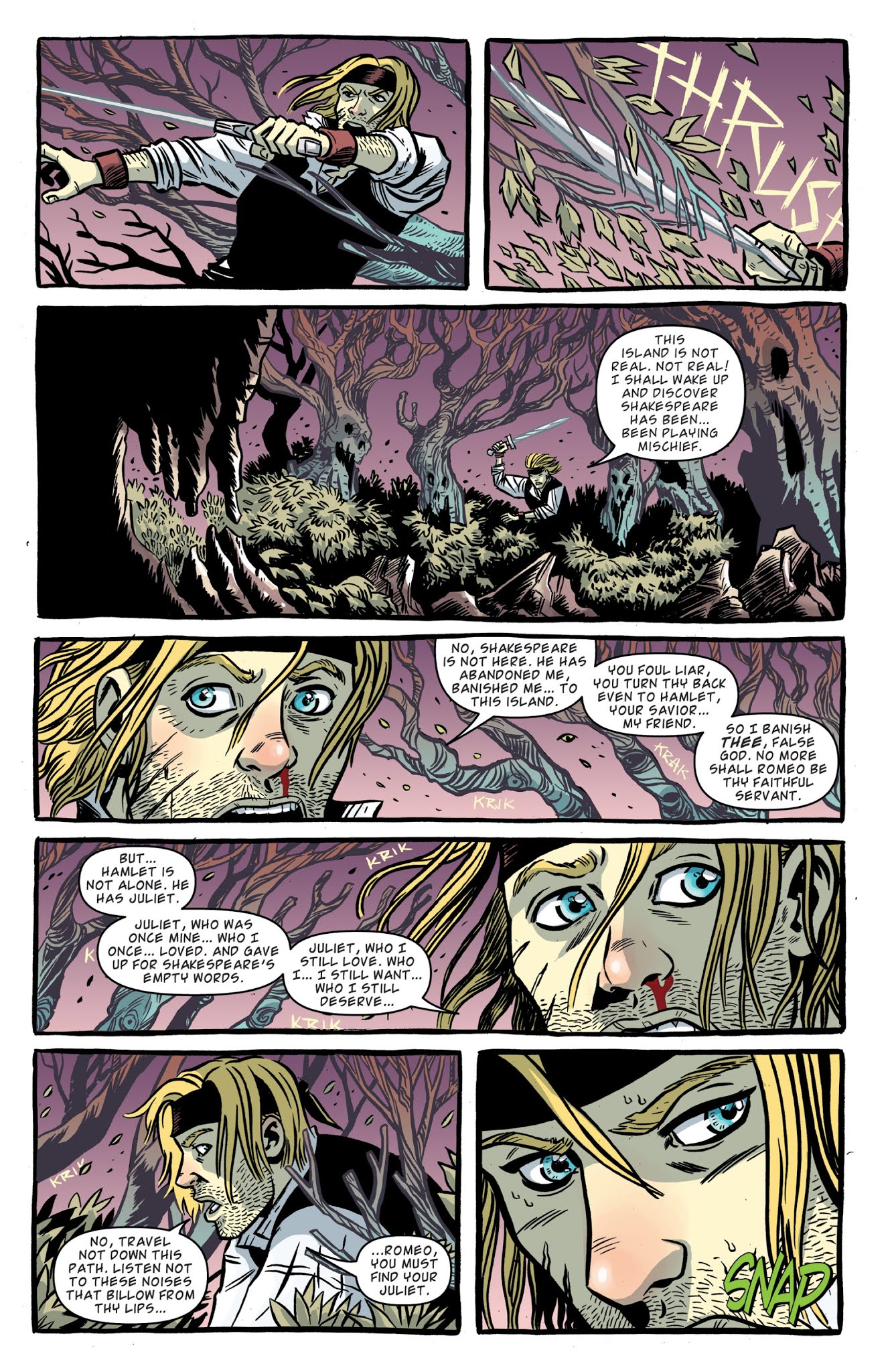 Read online Kill Shakespeare: The Tide of Blood comic -  Issue # TPB - 47