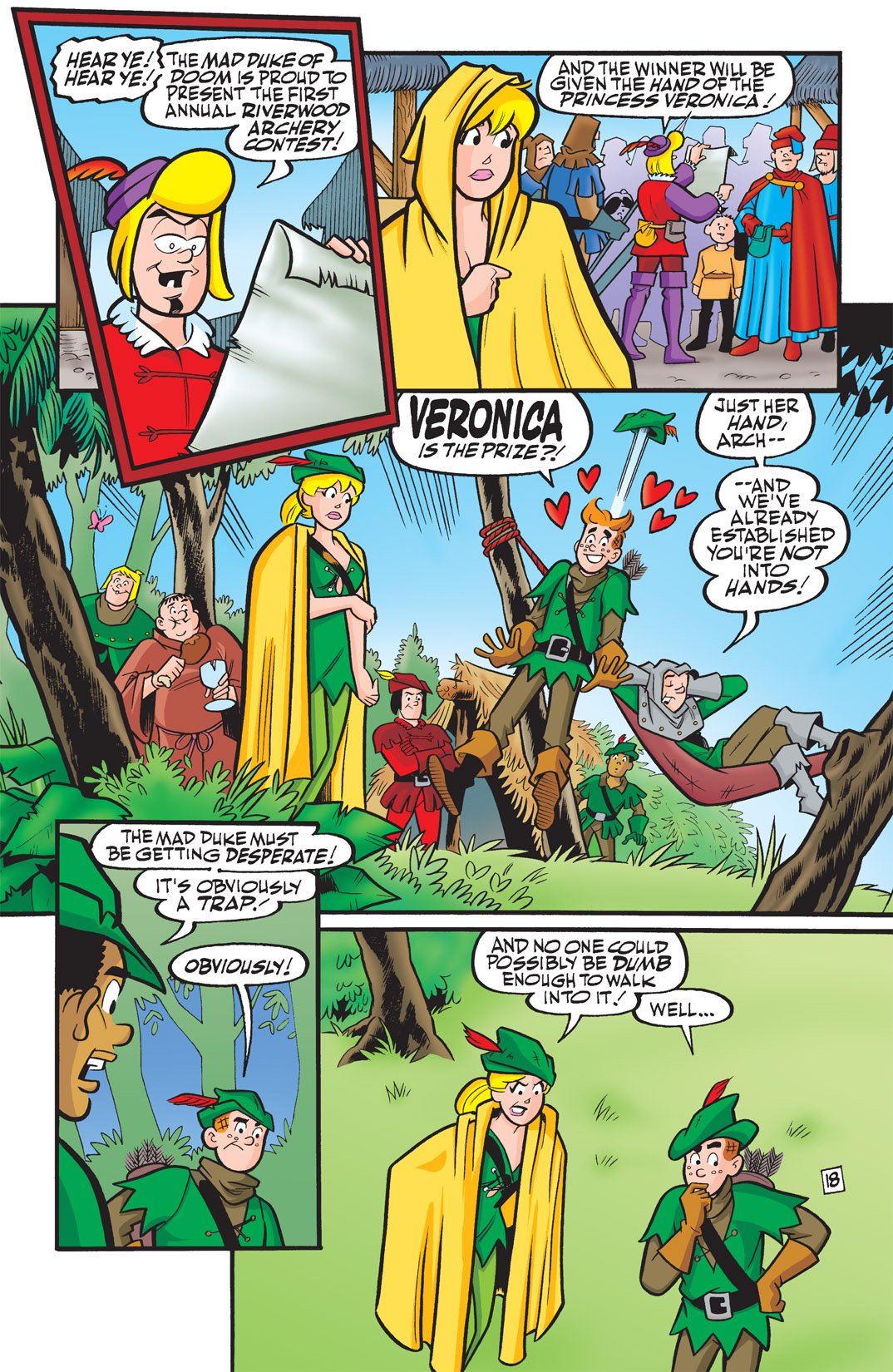 Read online Archie (1960) comic -  Issue #618 - 19