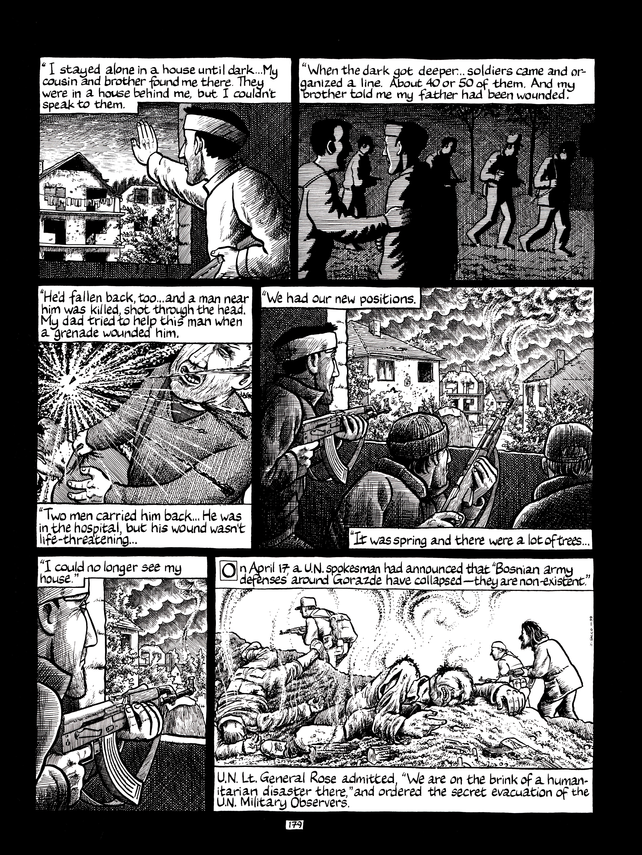 Read online Safe Area Goražde comic -  Issue # TPB (Part 3) - 20