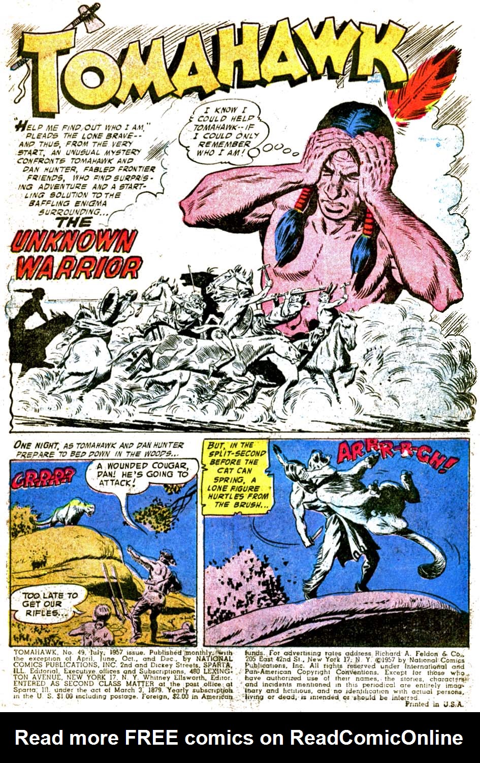 Read online Tomahawk comic -  Issue #49 - 3