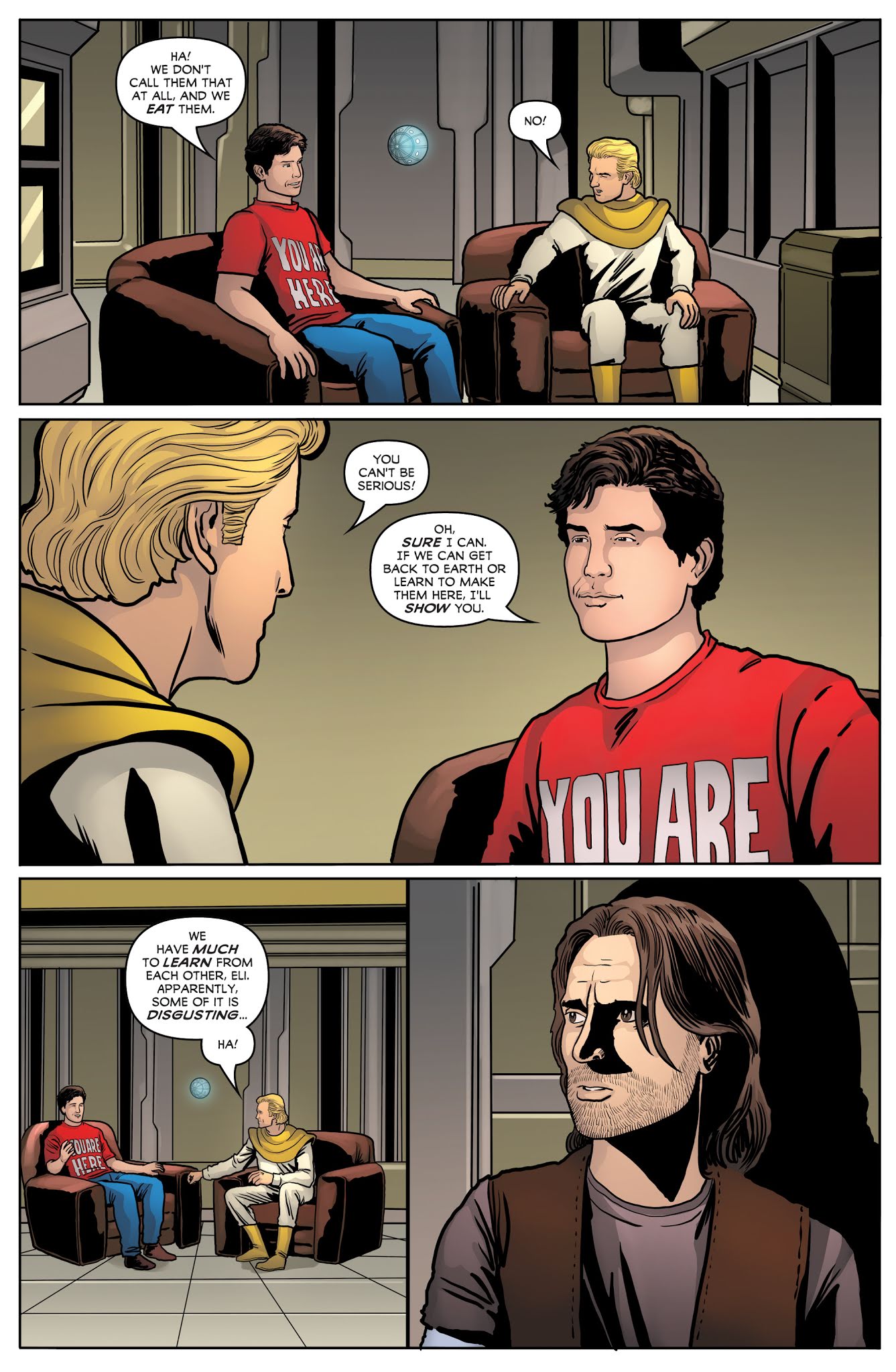 Read online Stargate Universe: Back To Destiny comic -  Issue #6 - 17