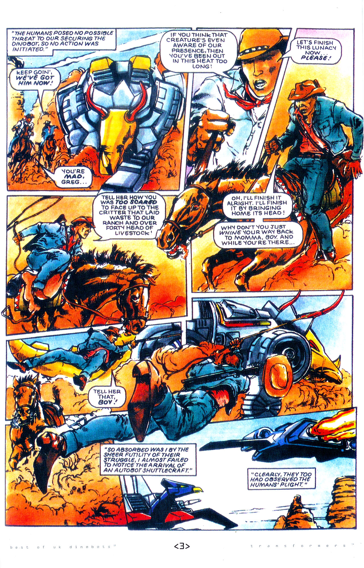 Read online The Transformers: Best of UK: Dinobots comic -  Issue #3 - 6