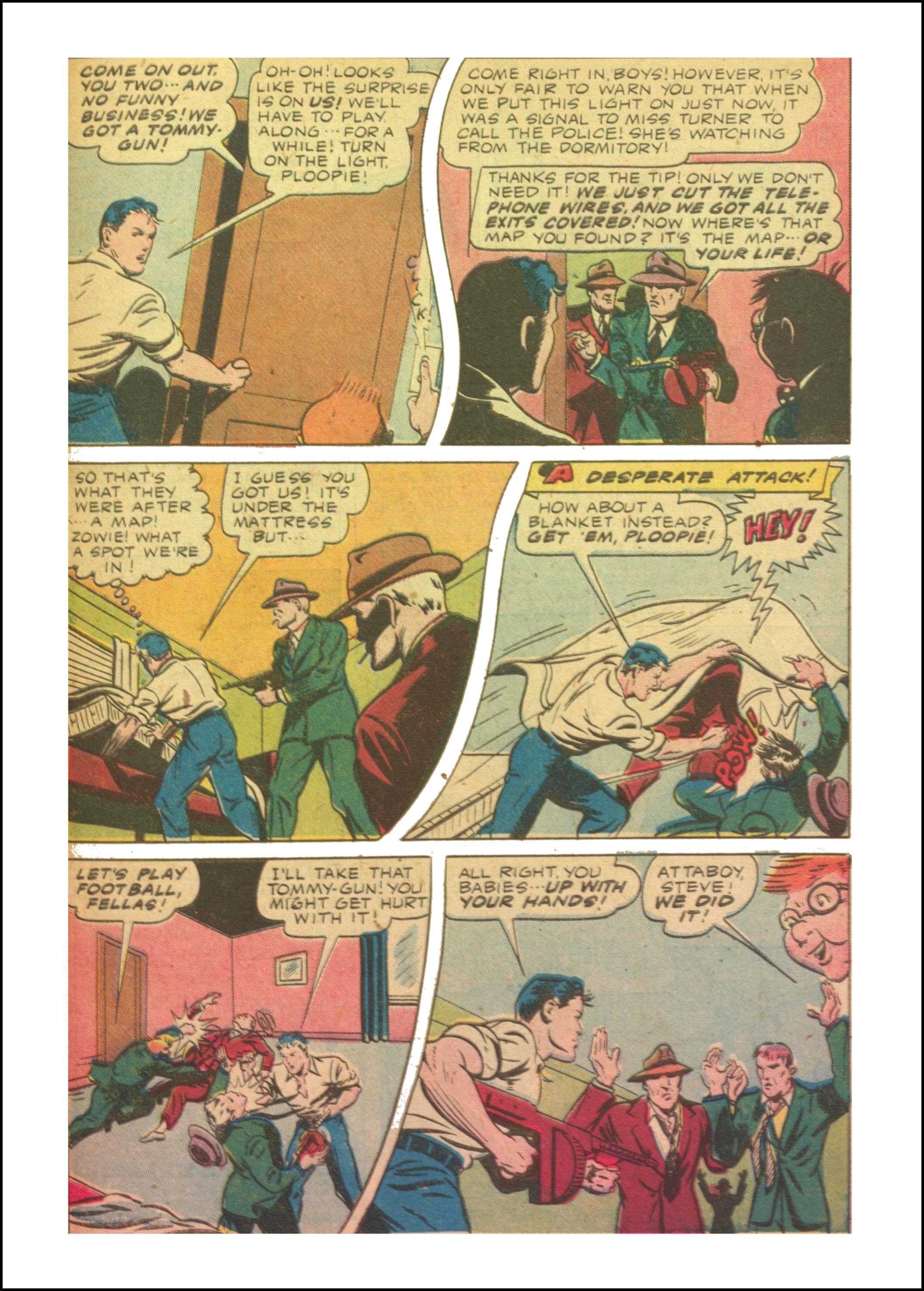 Read online Exciting Comics comic -  Issue #40 - 45