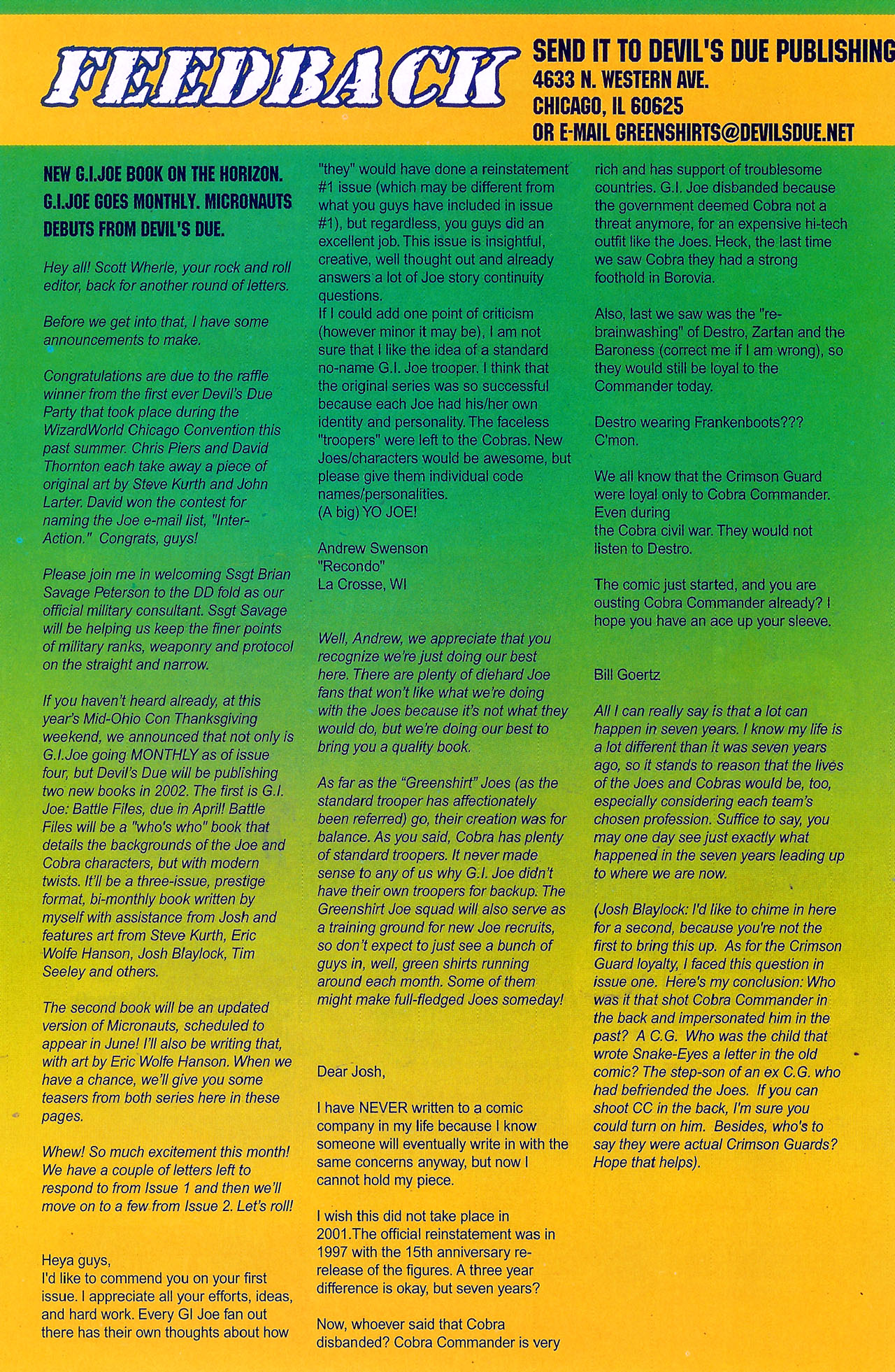 Read online G.I. Joe (2001) comic -  Issue #3 - 27