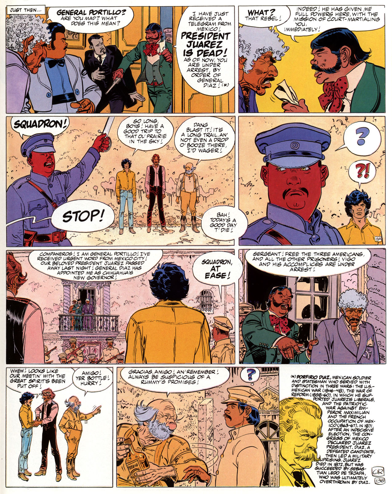 Read online Epic Graphic Novel: Blueberry comic -  Issue #5 - 19