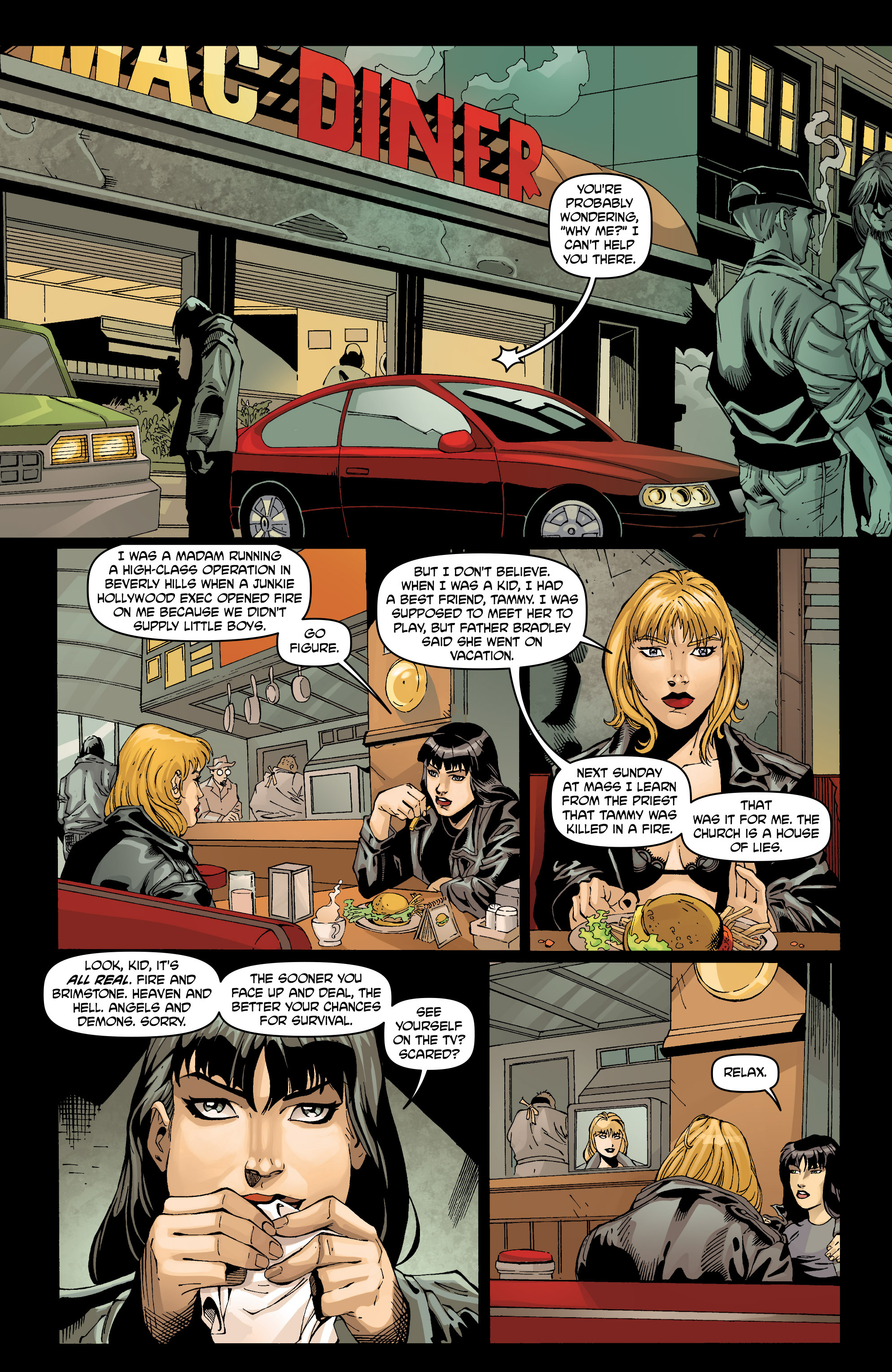 Read online UnHoly comic -  Issue #3 - 28