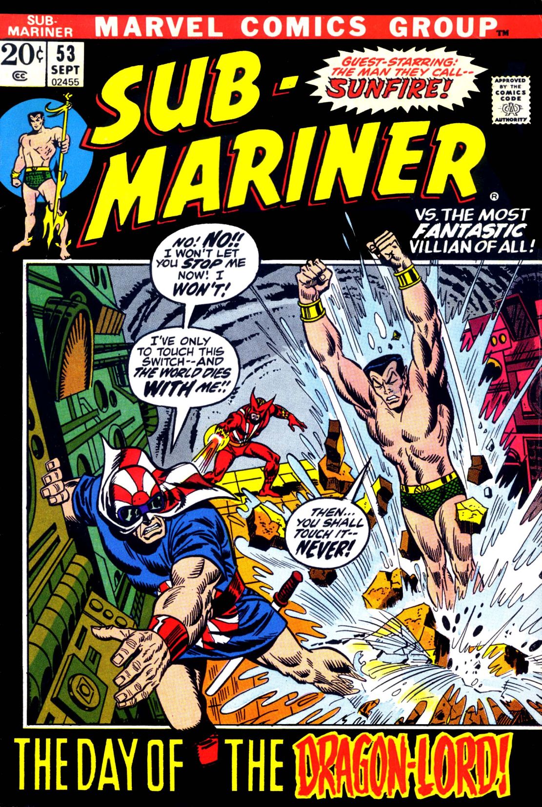 Read online The Sub-Mariner comic -  Issue #53 - 1