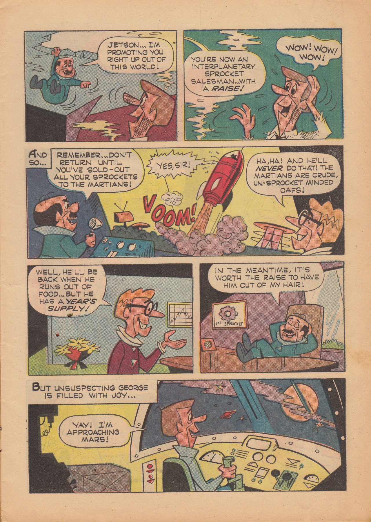 Read online The Jetsons (1963) comic -  Issue #17 - 7