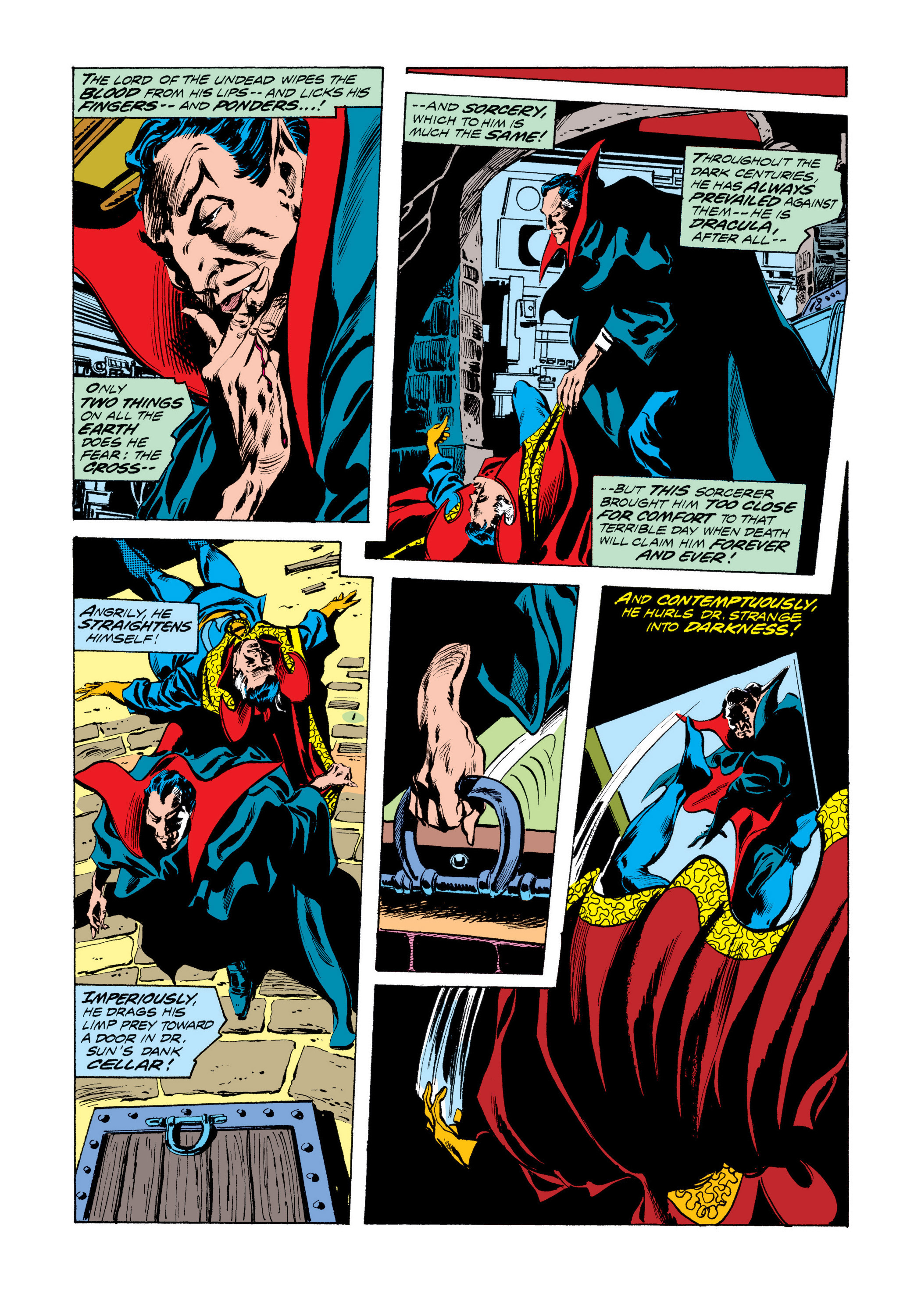 Read online Doctor Strange vs. Dracula comic -  Issue # TPB - 24