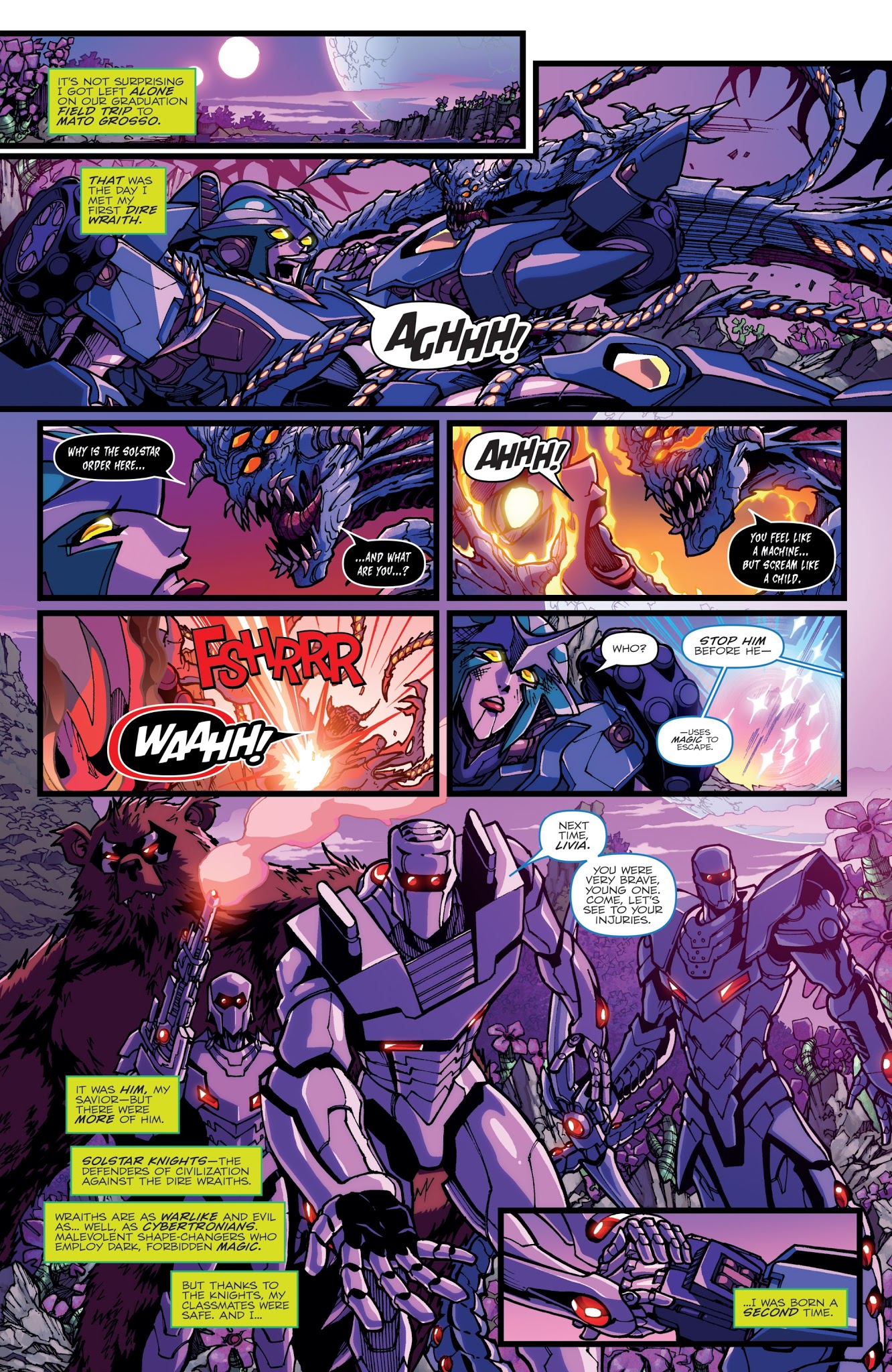 Read online ROM vs. Transformers: Shining Armor comic -  Issue #1 - 10