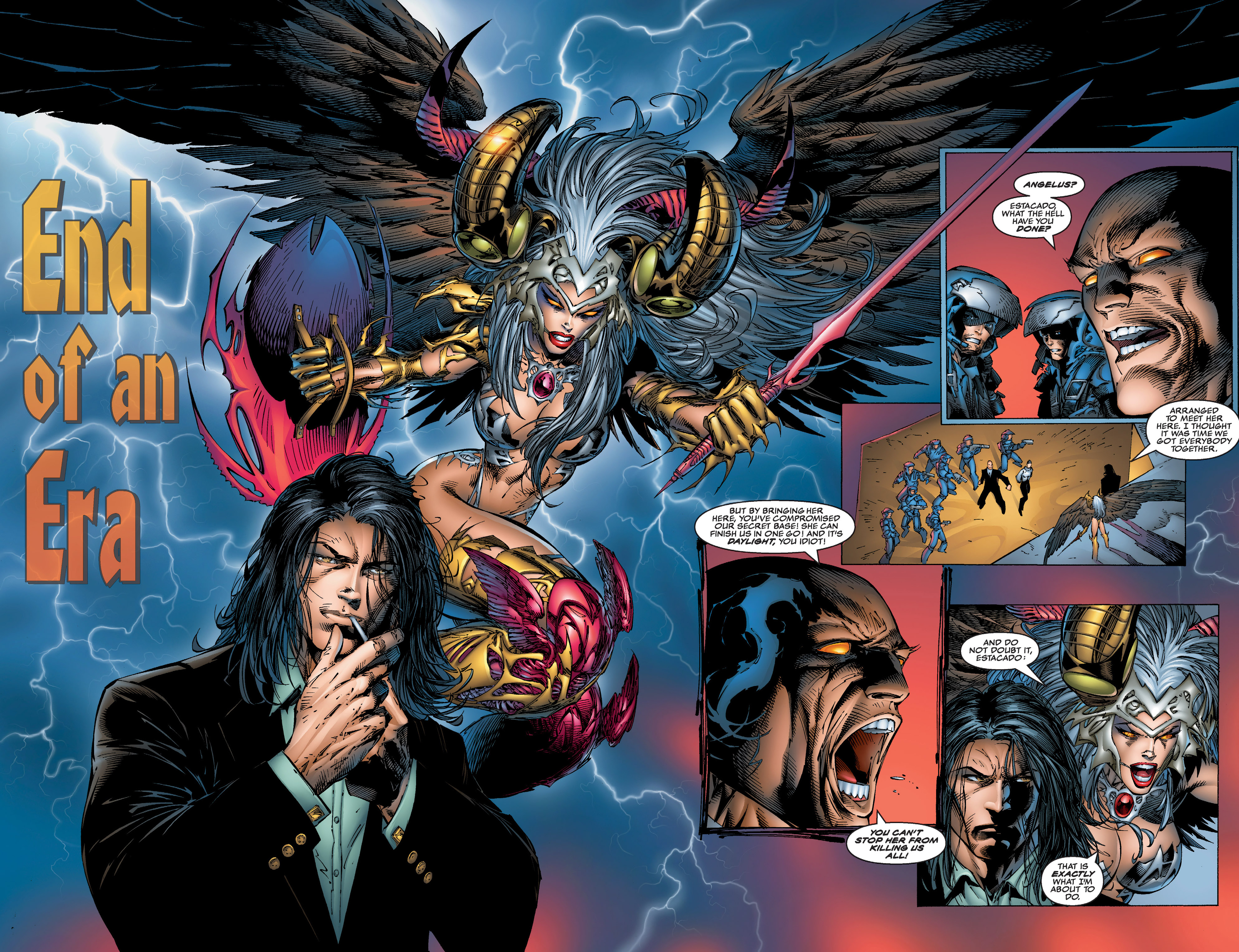 Read online The Darkness: Darkness/Batman & Darkness/Superman 20th Anniversary Collection comic -  Issue # TPB (Part 3) - 14