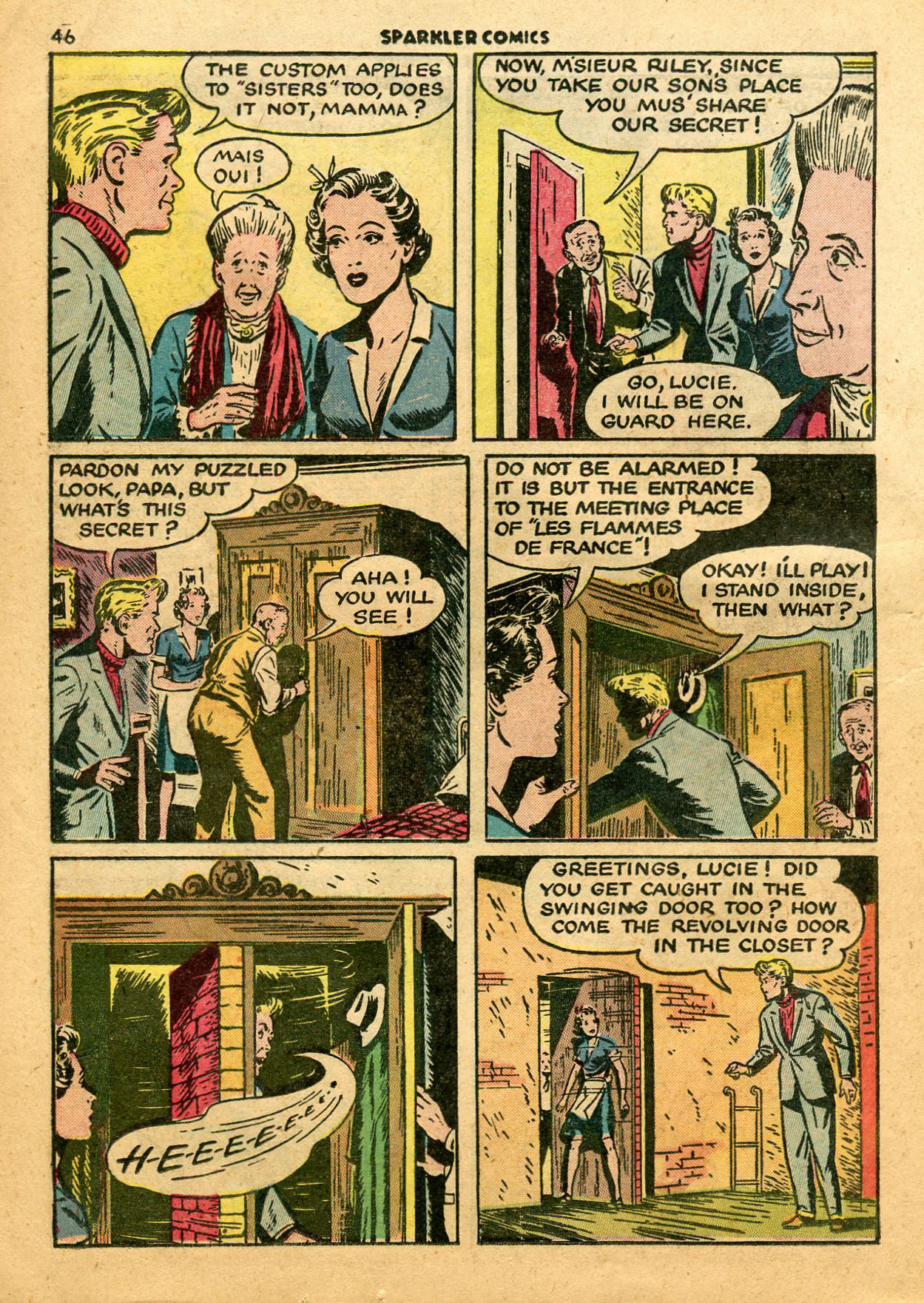 Read online Sparkler Comics comic -  Issue #23 - 44