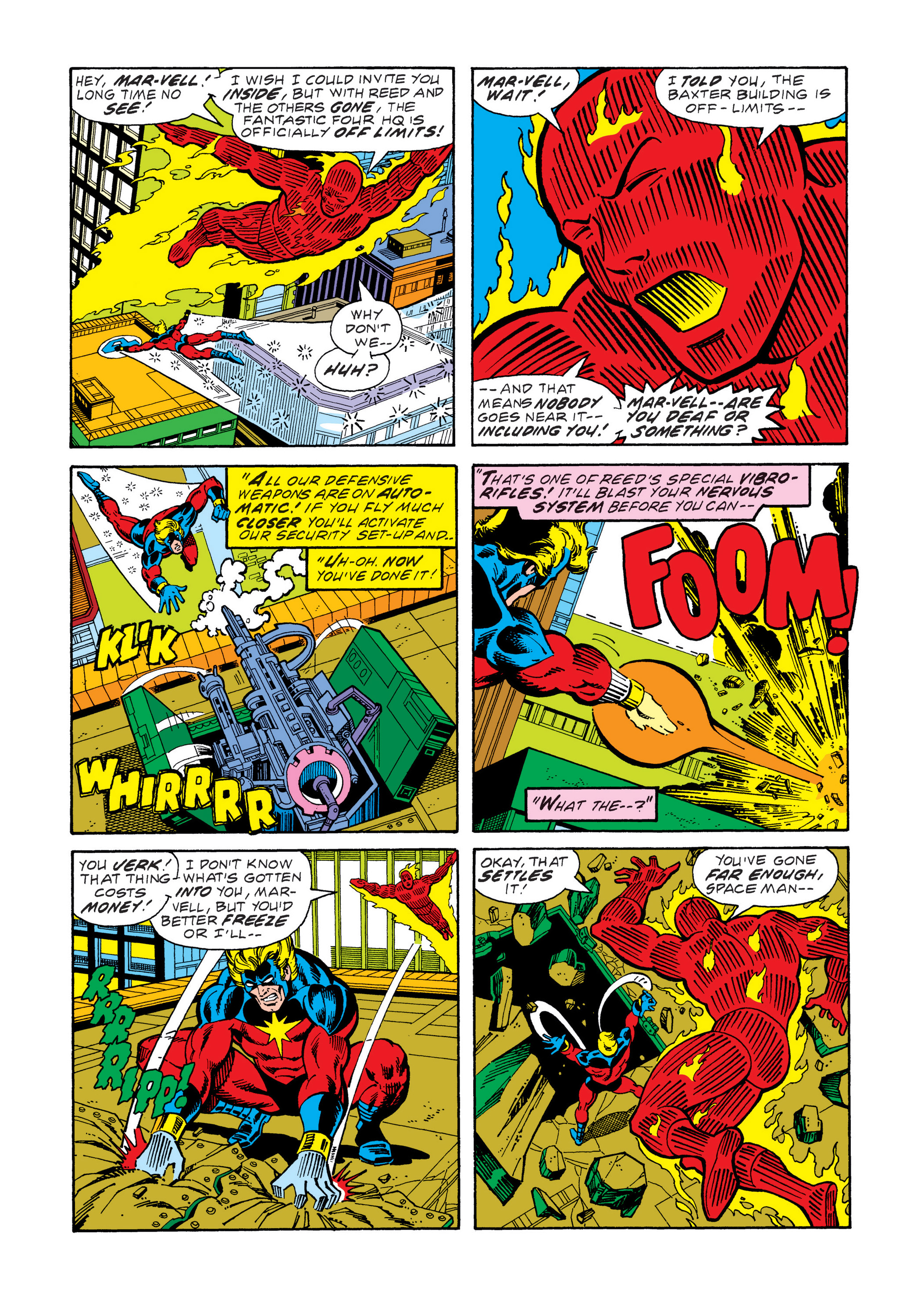 Read online Marvel Masterworks: Captain Marvel comic -  Issue # TPB 5 (Part 1) - 11