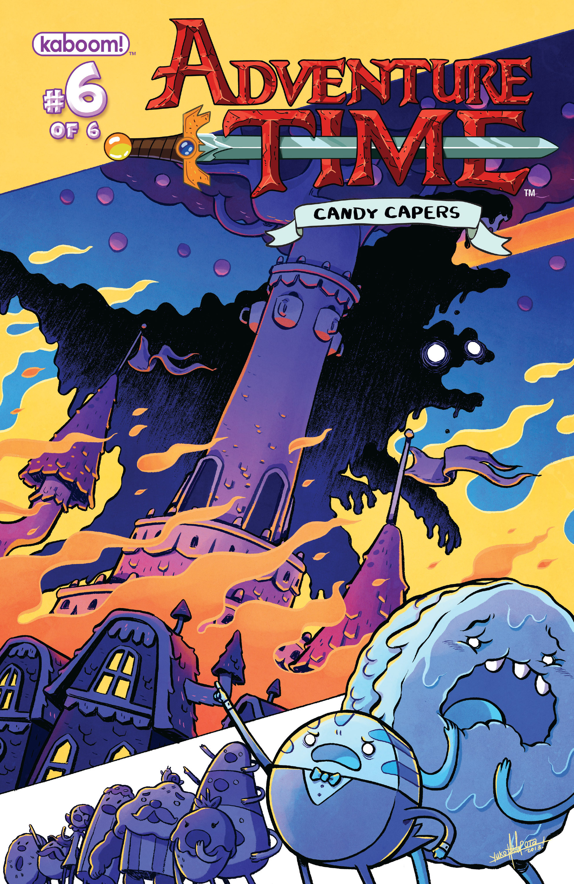 Read online Adventure Time: Candy Capers comic -  Issue #6 - 1