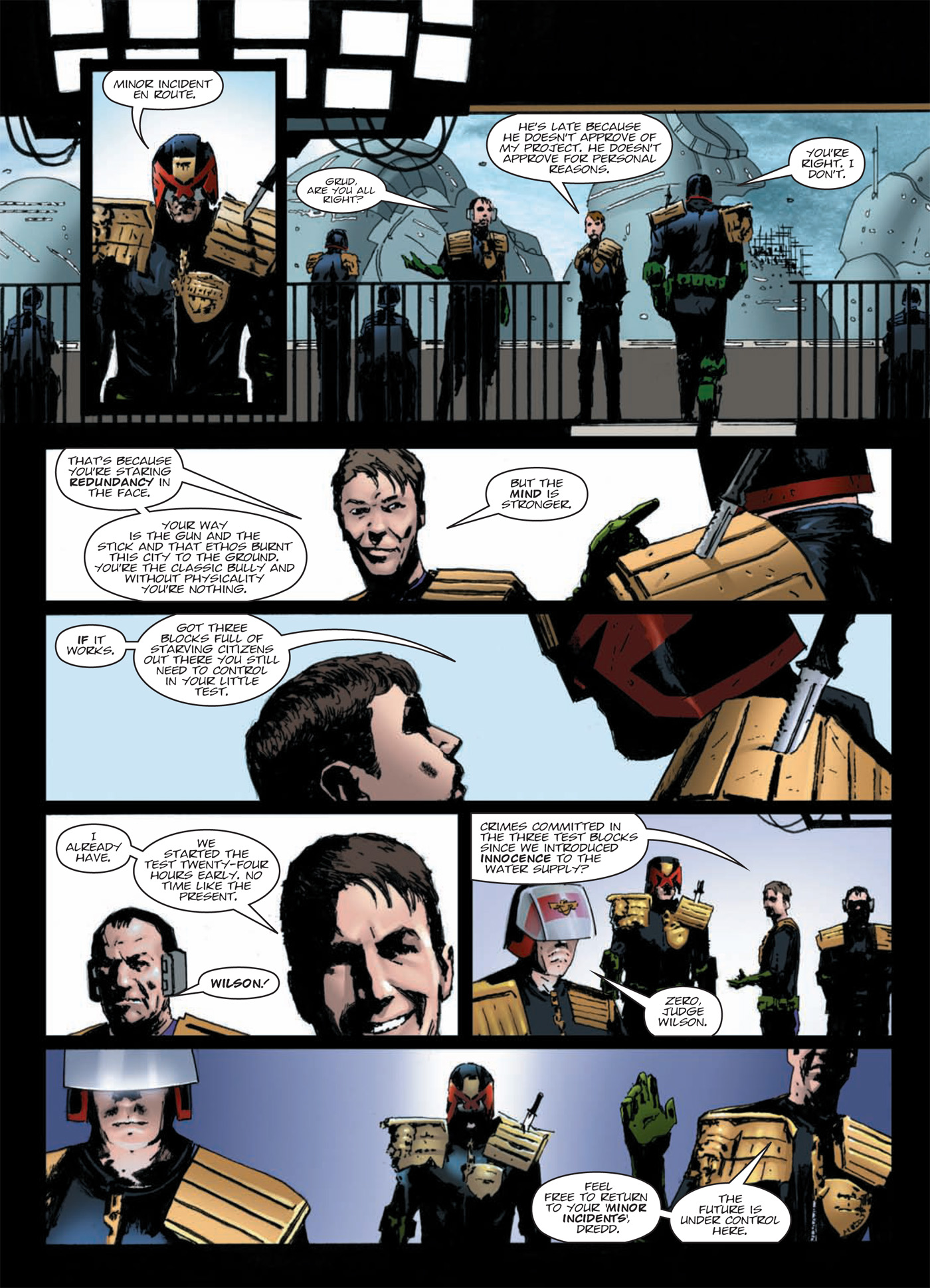 Read online Judge Dredd: Day of Chaos: Fallout comic -  Issue # TPB (Part 1) - 41
